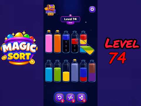 Magic Sort Level 74