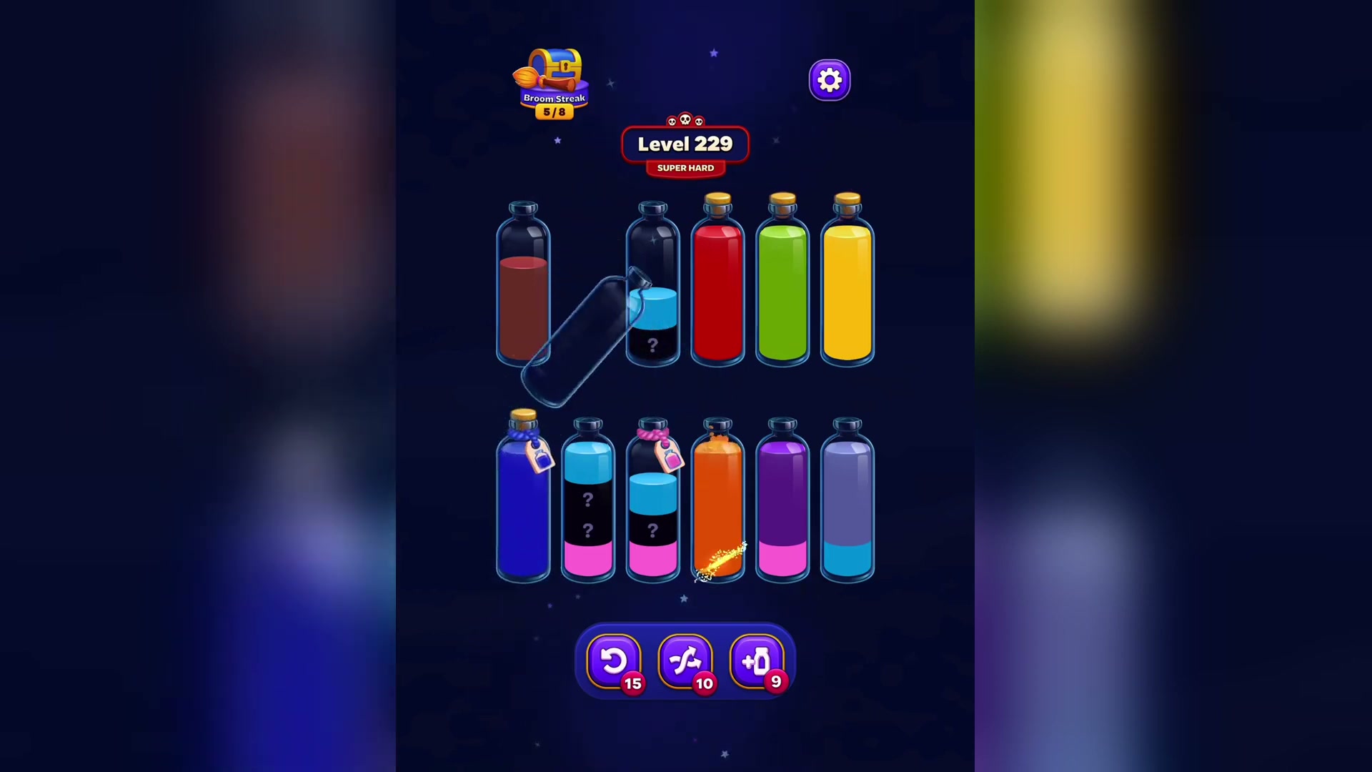Freeing the Trapped Purple