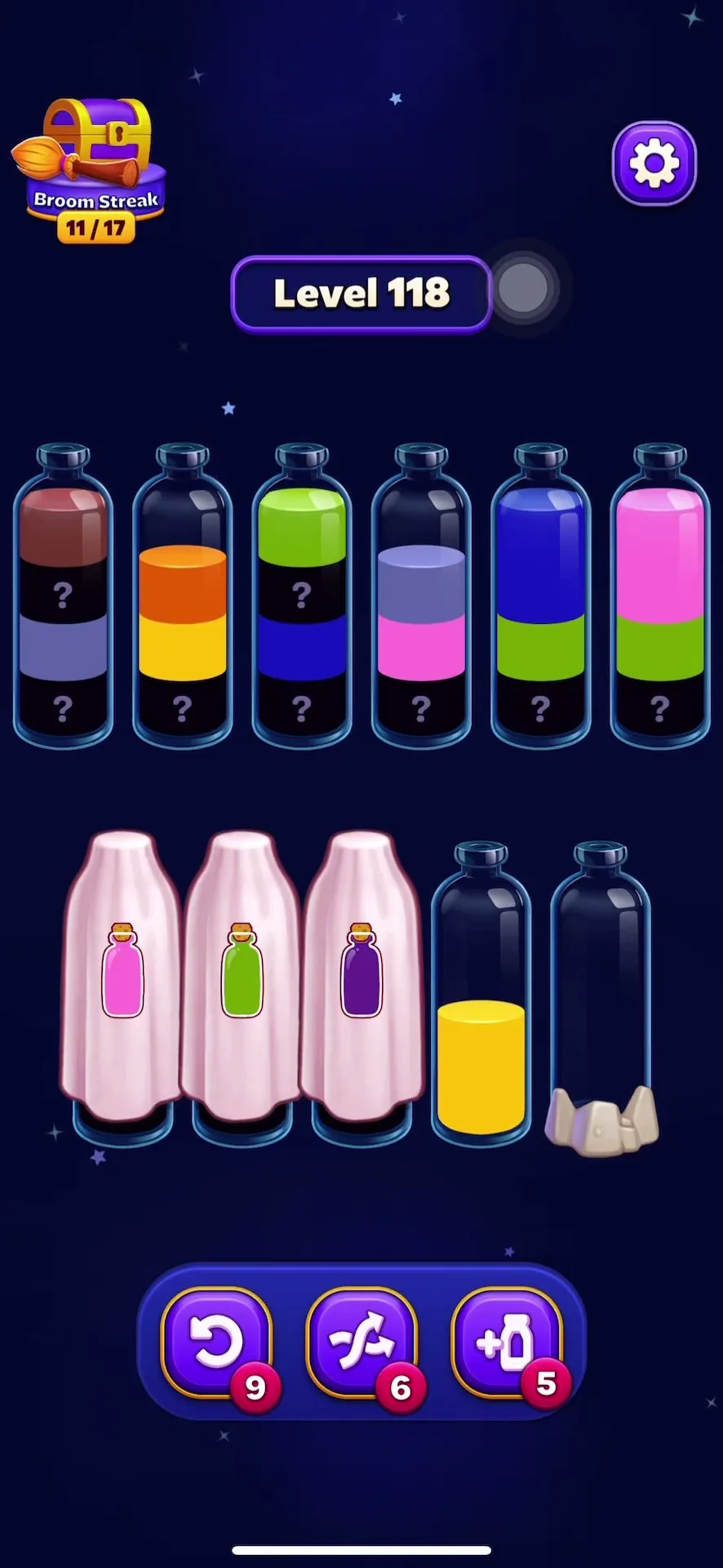 Avoid Clogging Empty Tubes
