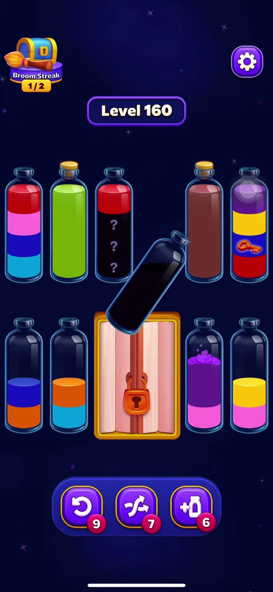 The Key and Locked Tube