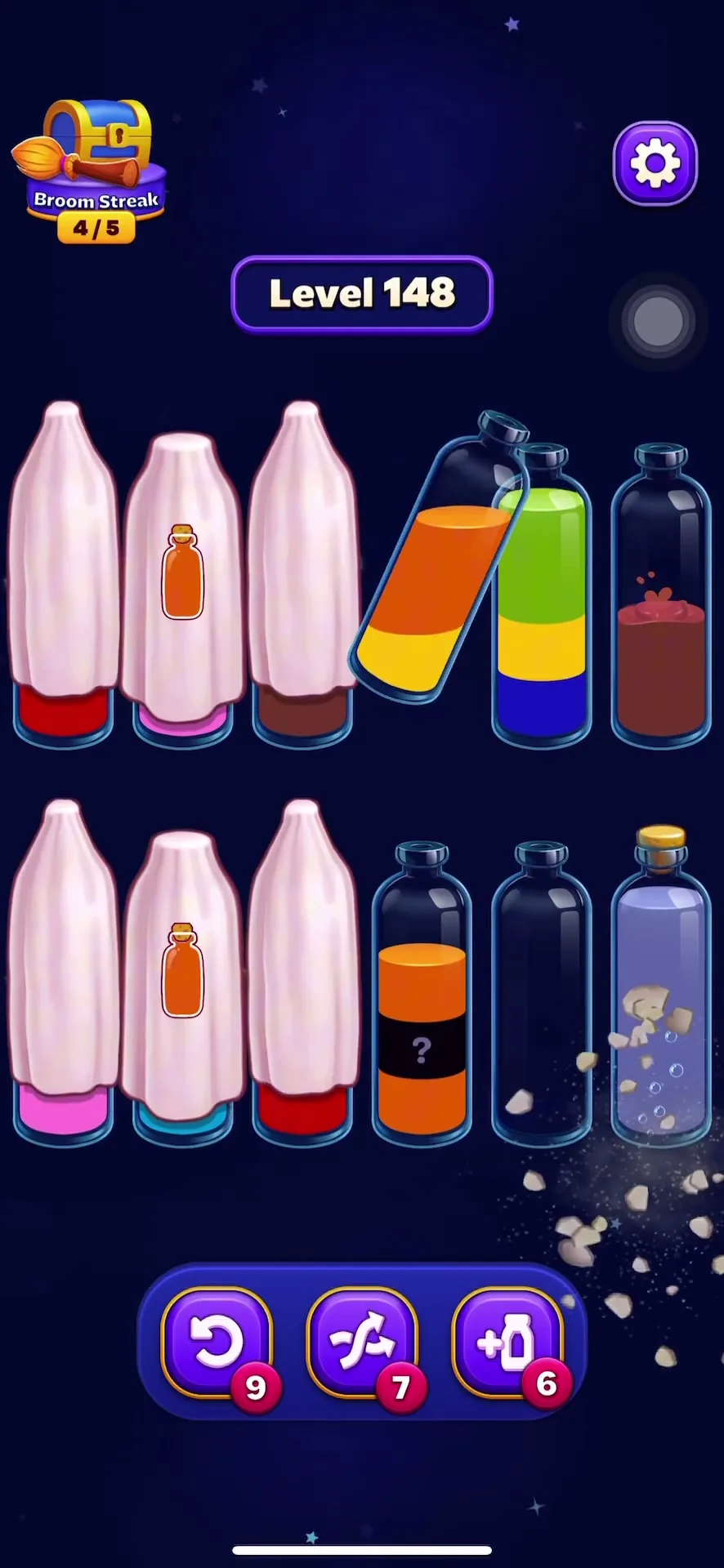 Manage the Question Mark Tubes