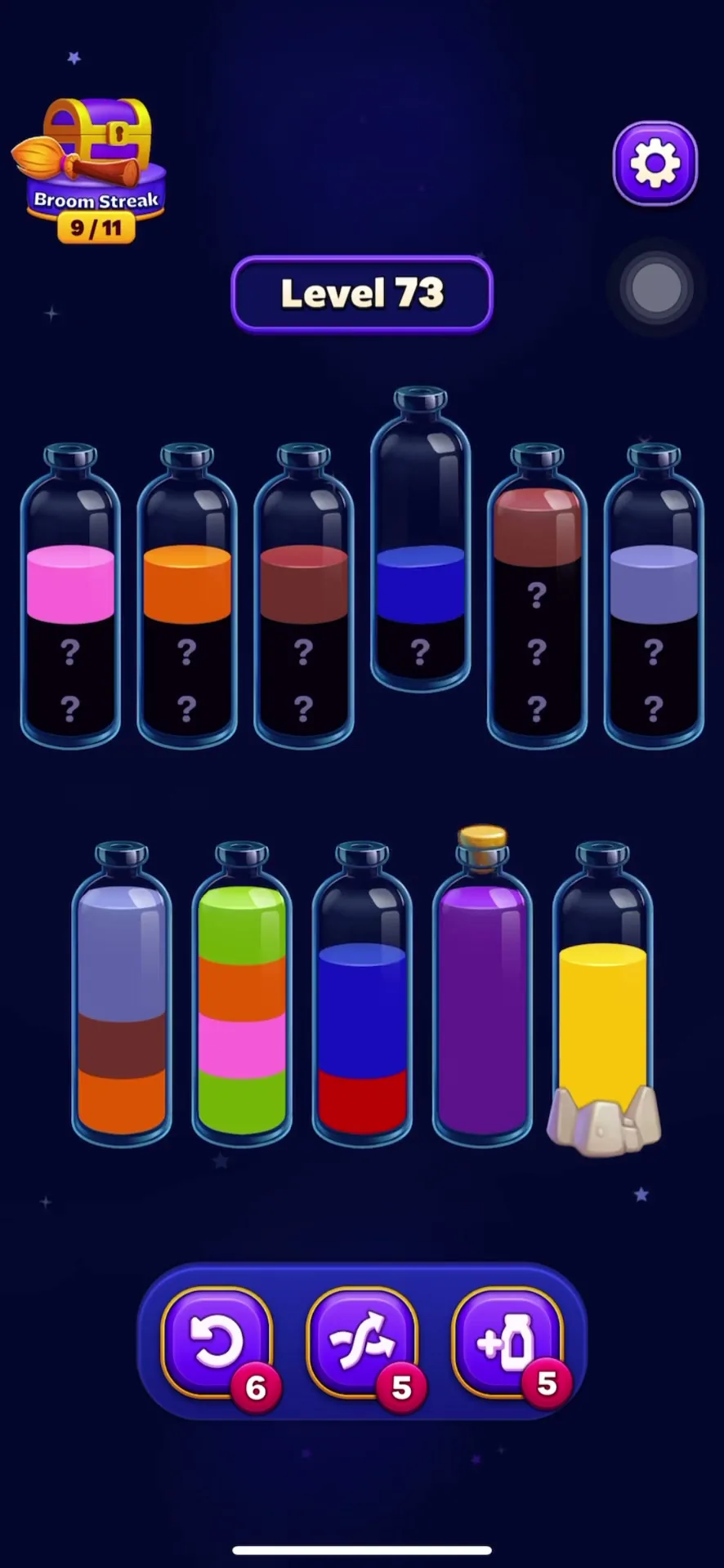 Manage the Question Mark Tubes