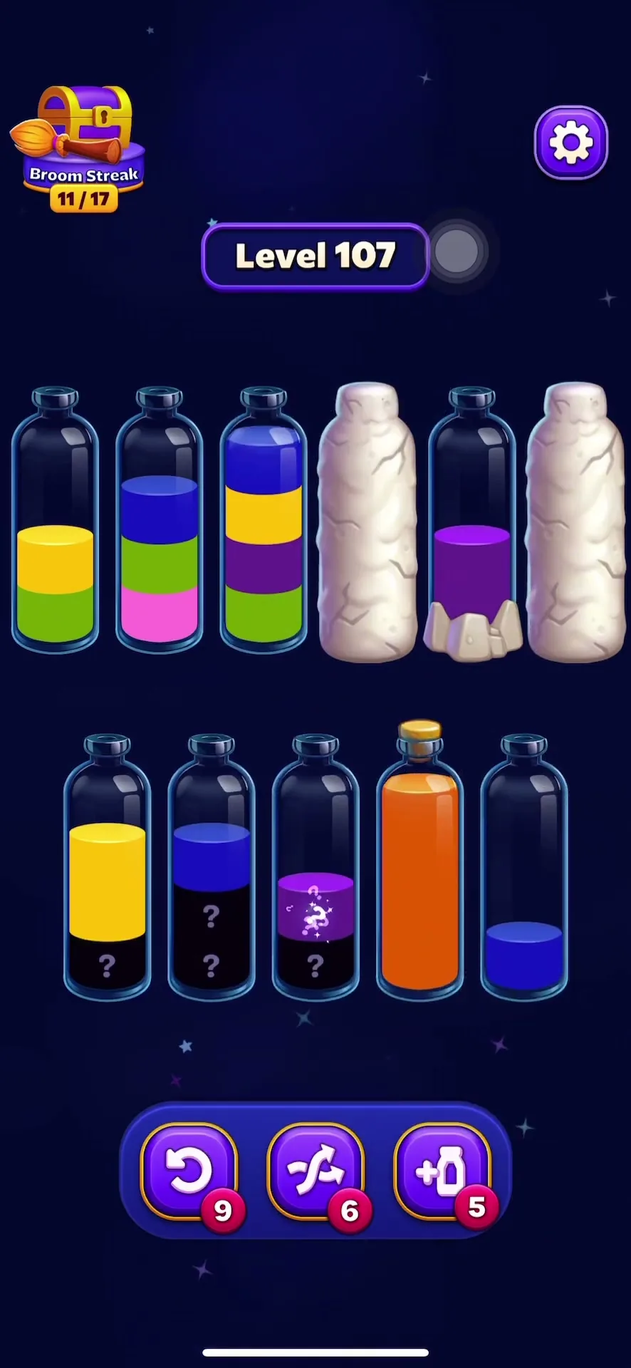 Reveal Hidden Question Marks