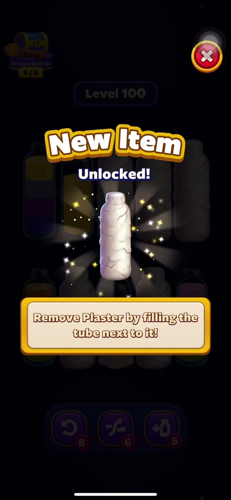 Break the First Plaster