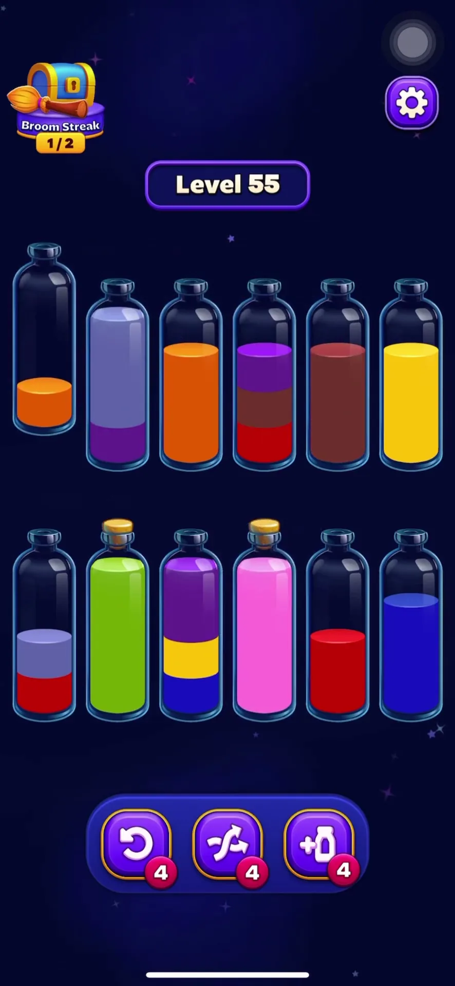 Consolidate Orange to Free Space