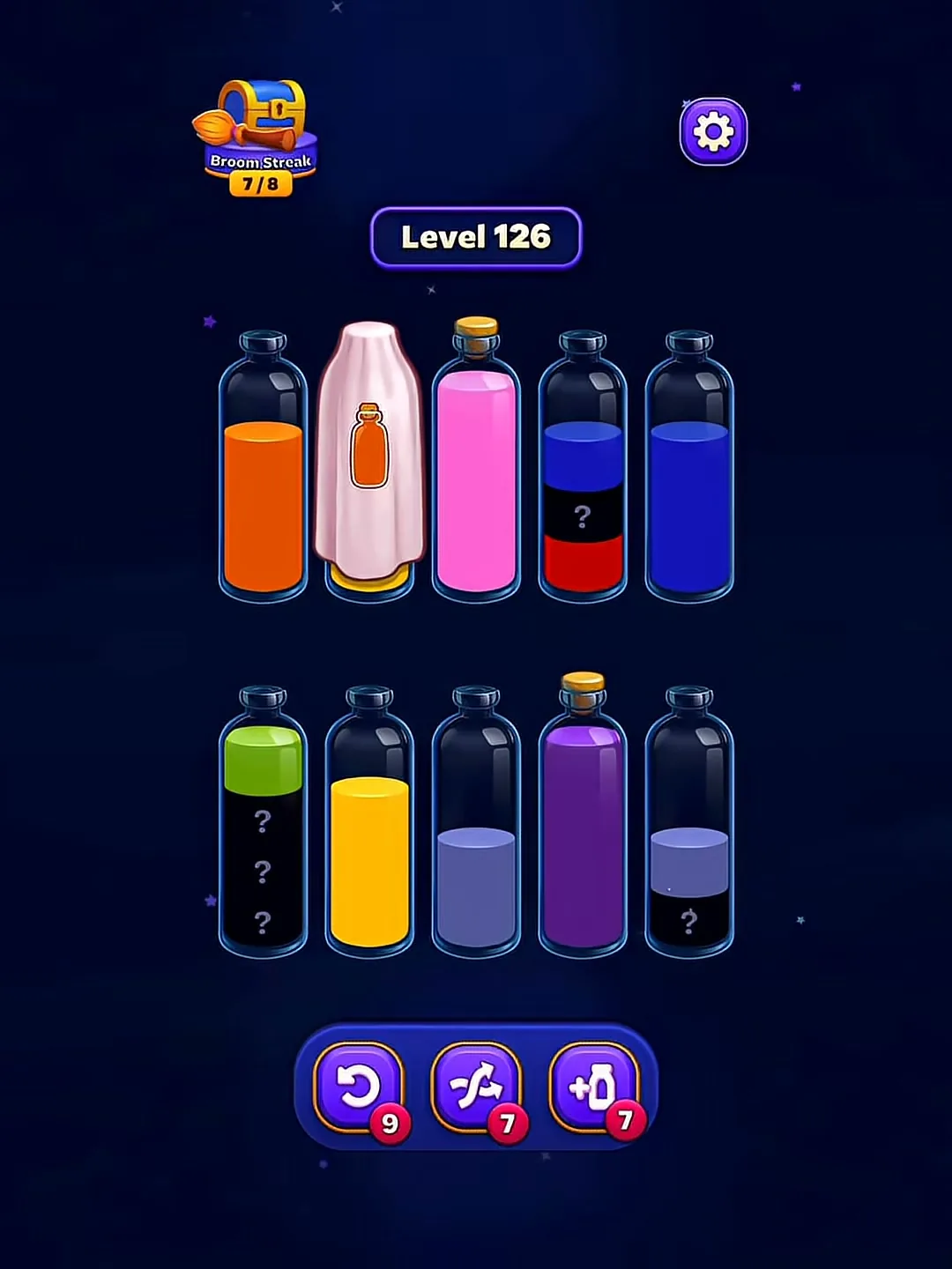Clear the First Full Tube