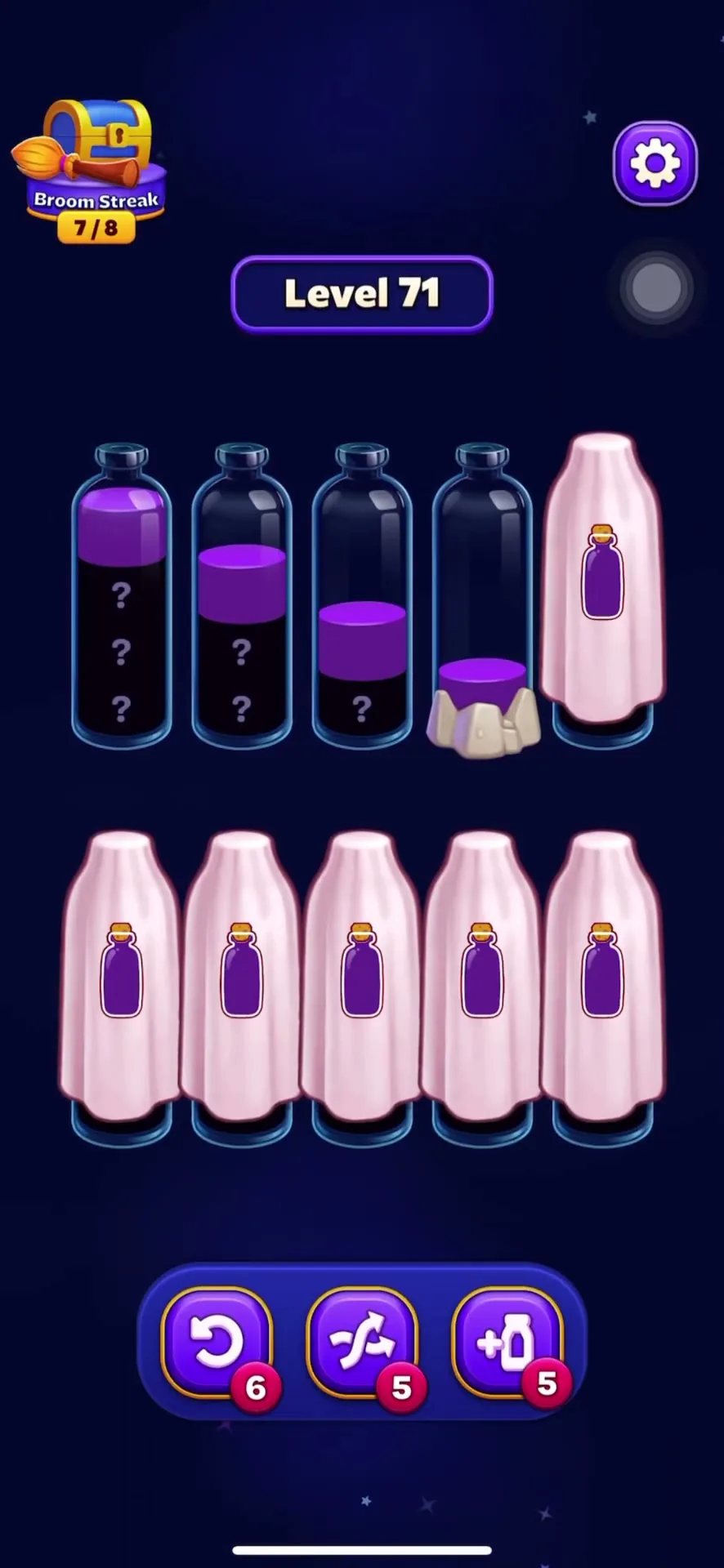 Consolidate Purple to Reveal Layers