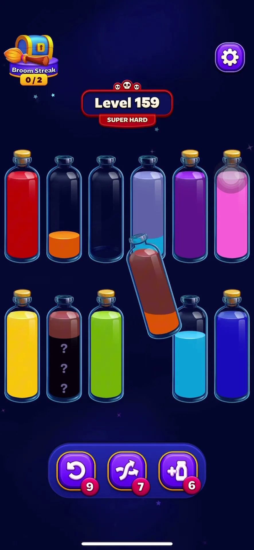 Consolidate the Brown Potion
