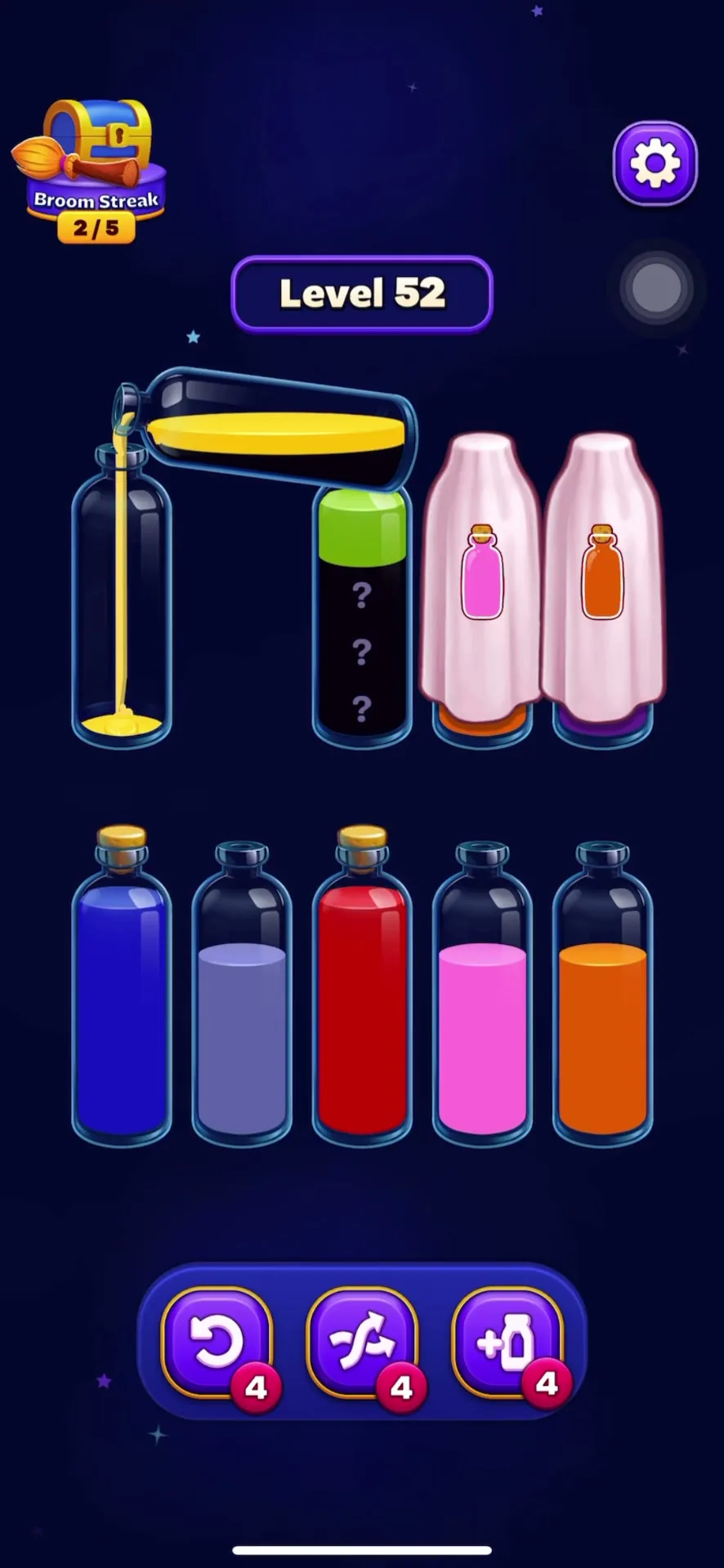 Clear the First Full Tube
