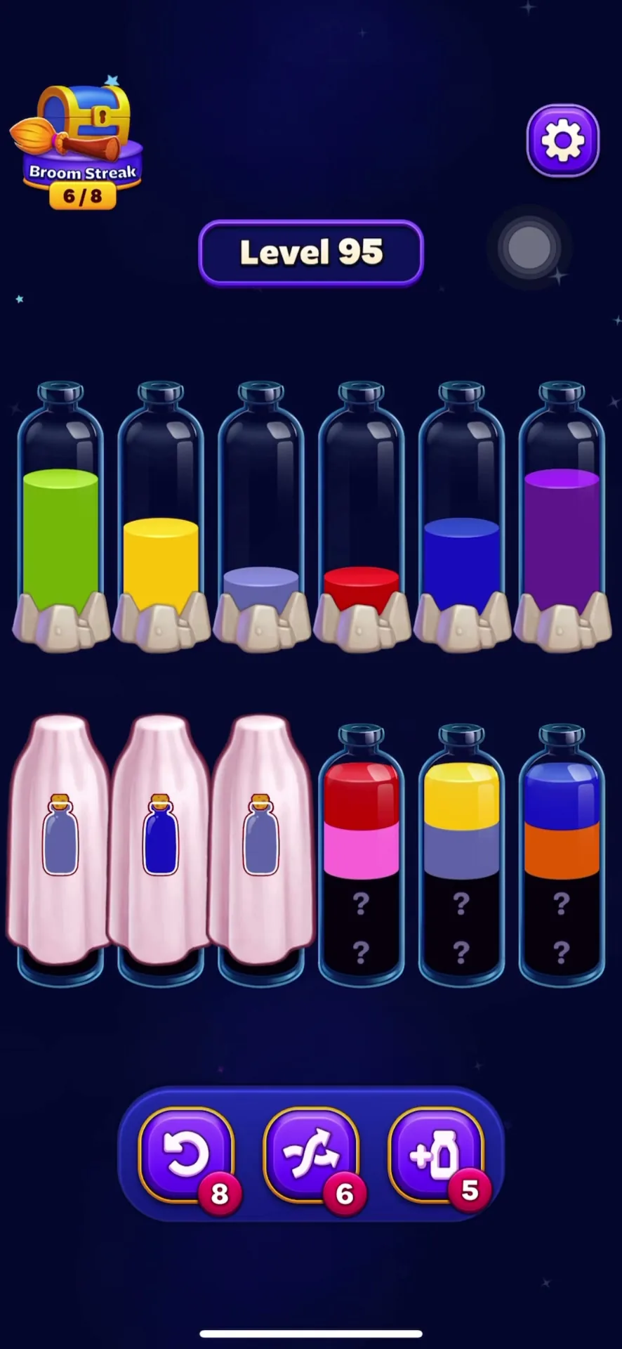 Consolidate Top Row