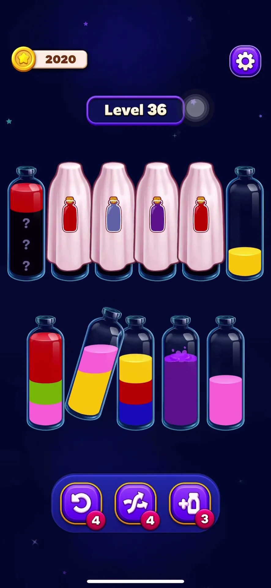Manage the Question Mark Tubes