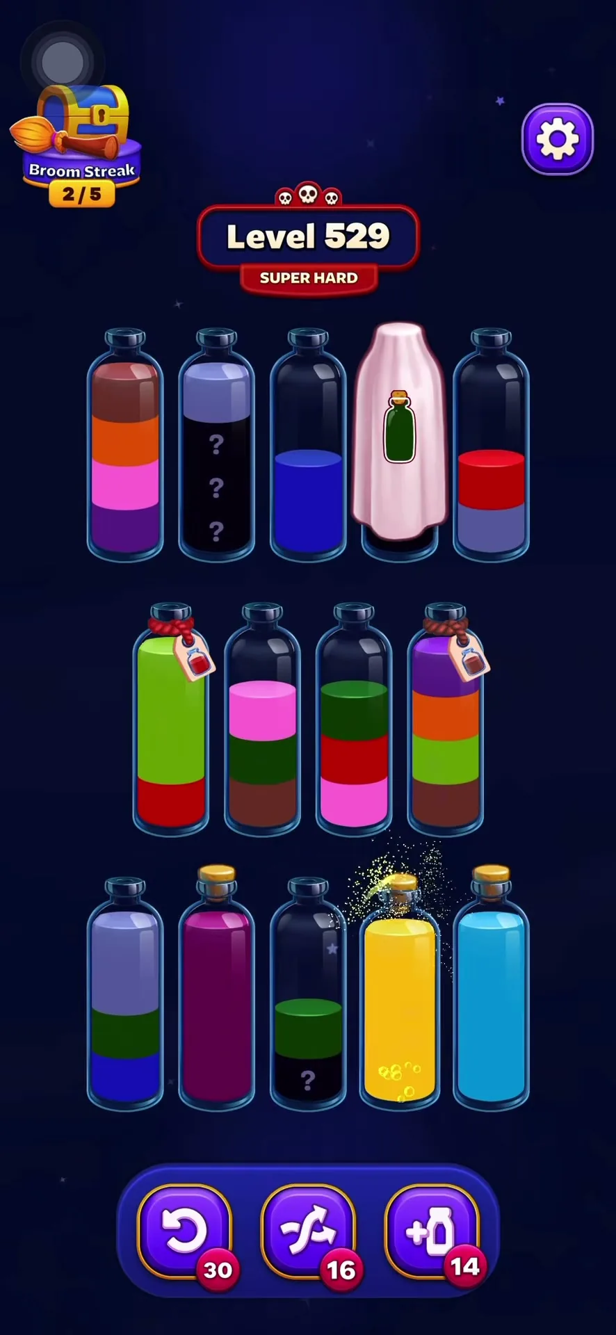Manage Hidden Color Tubes