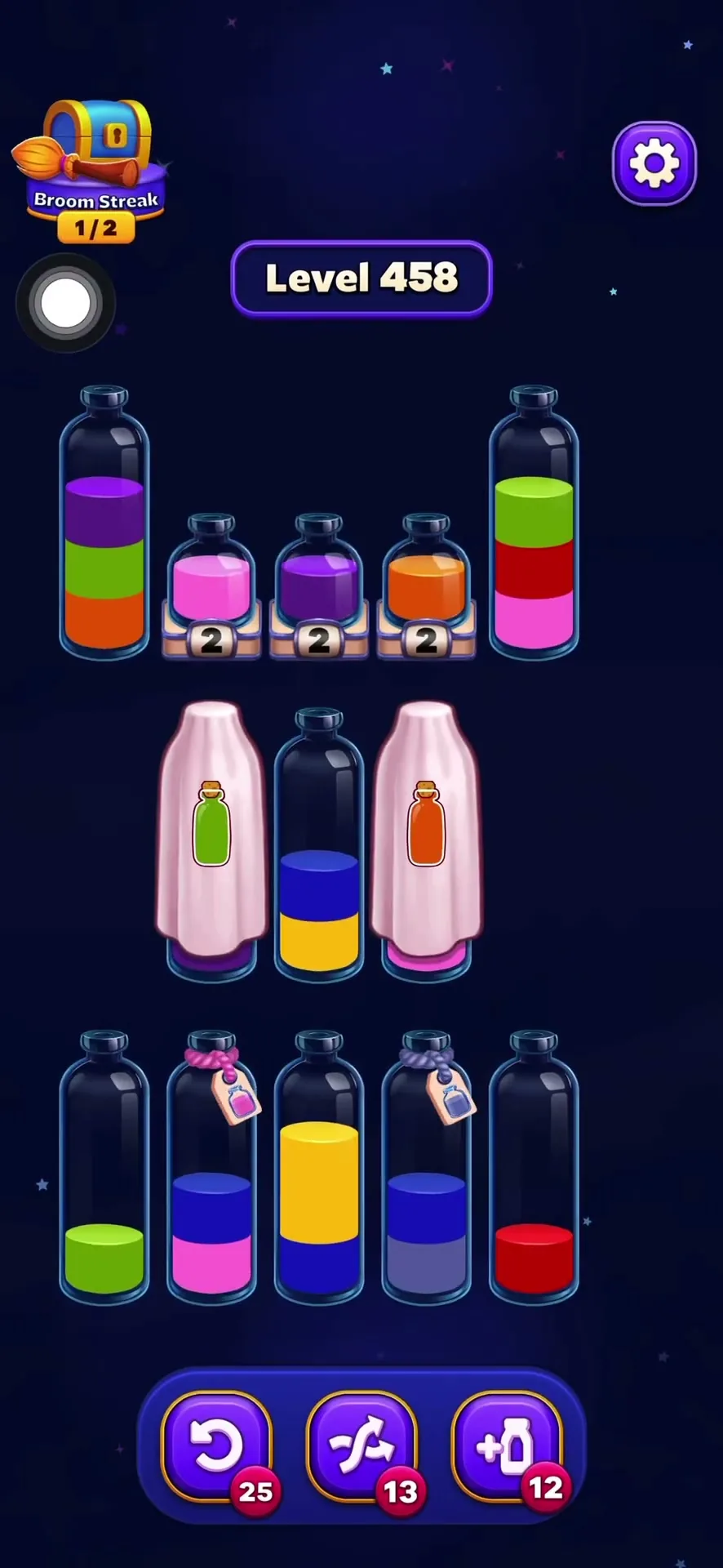 Clear the Top Row Buffers
