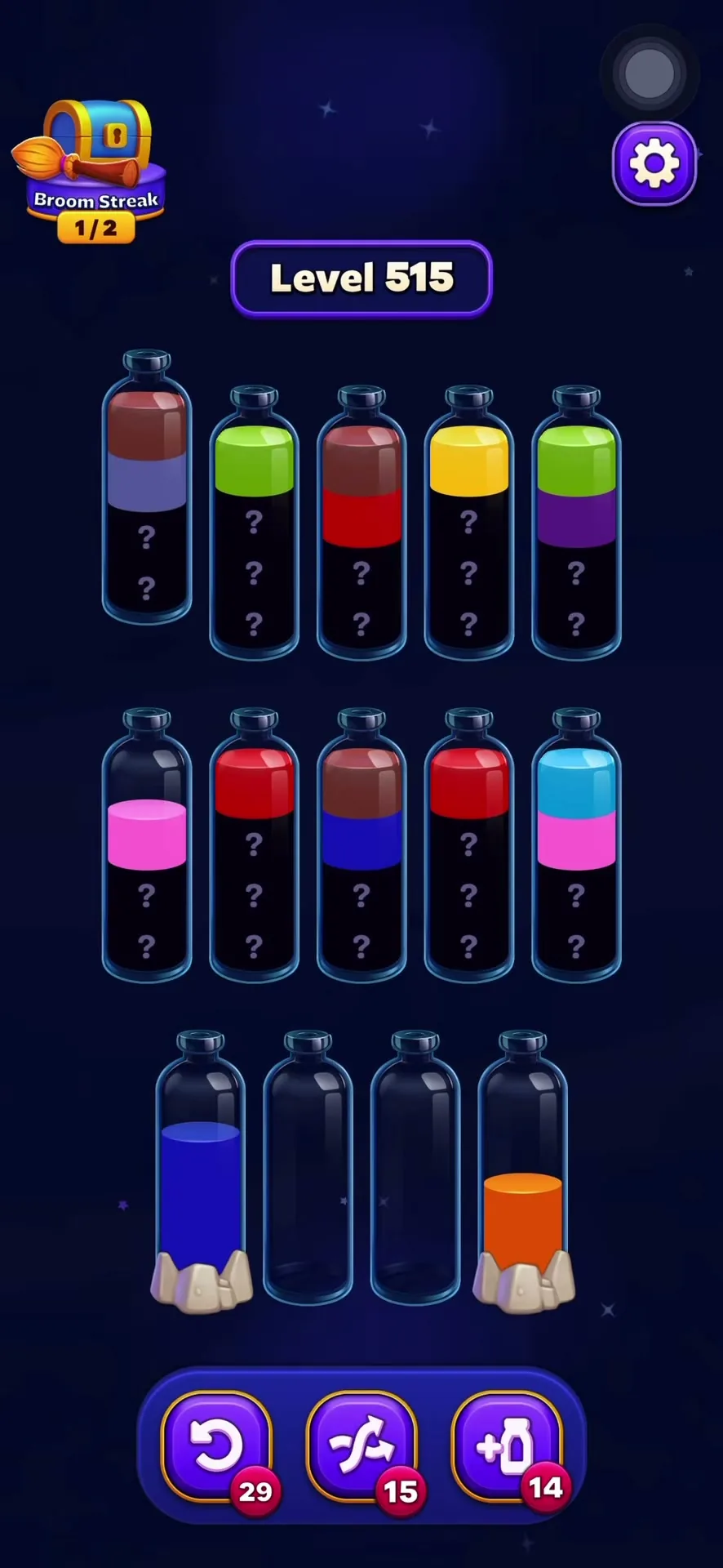 Hidden Color Gridlock