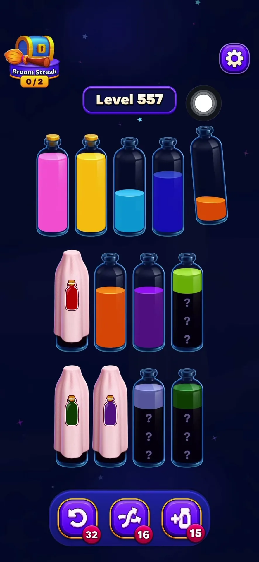 Complete Orange to Clear Space