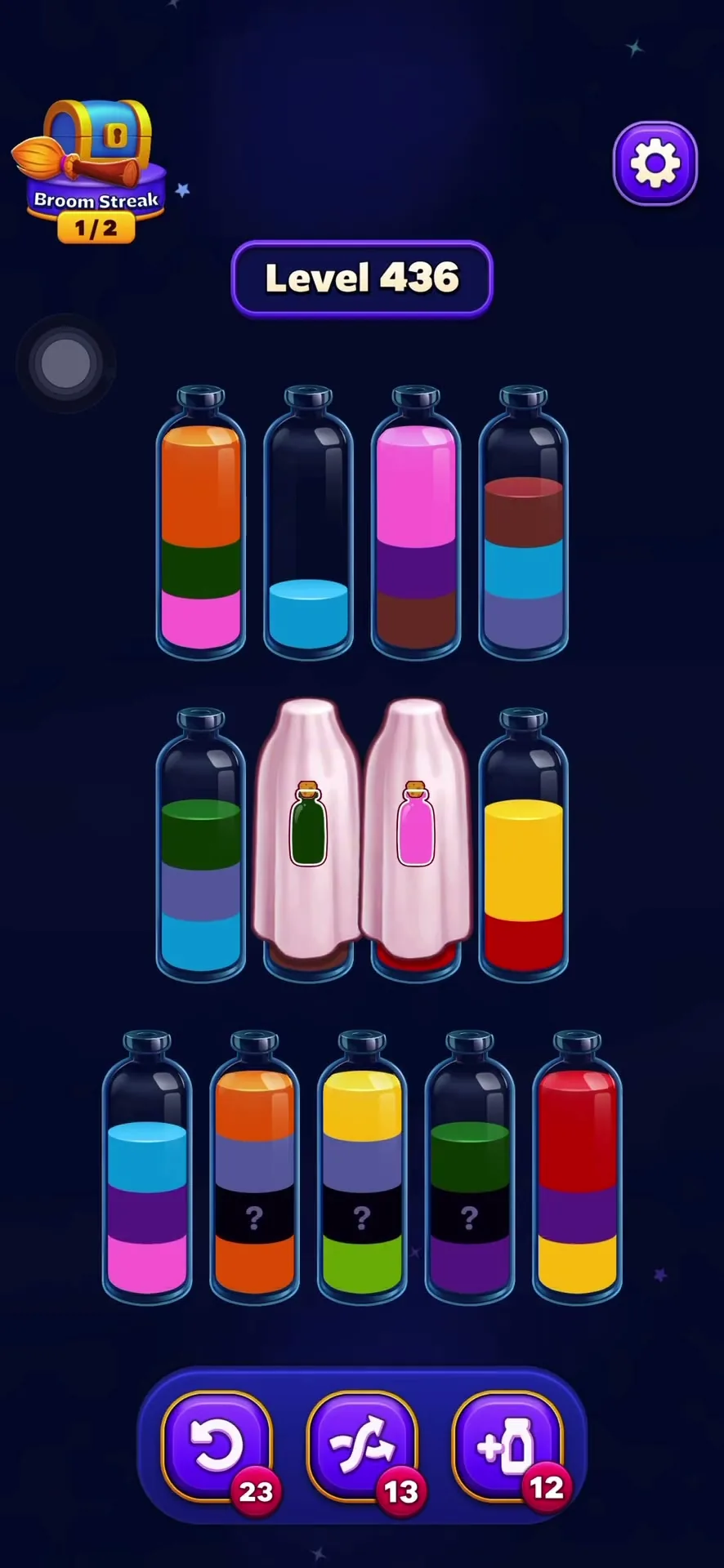 Manage Hidden Colors and Locked Tubes