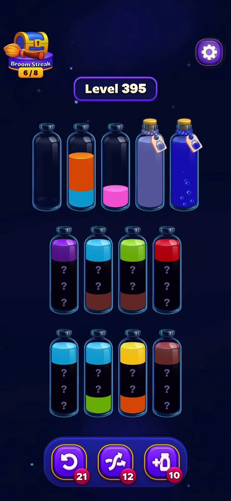 Hidden Color Chaos