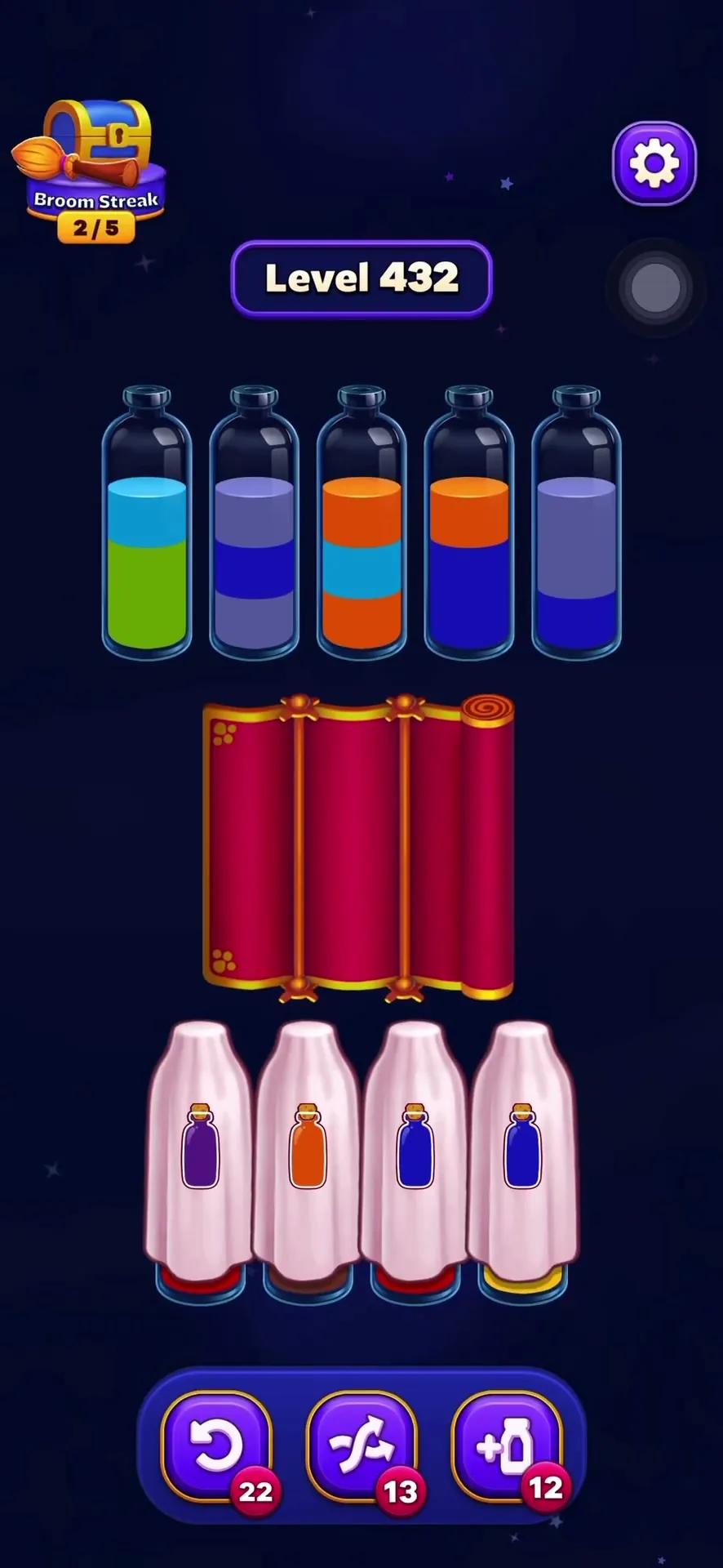 Clear the Top Row