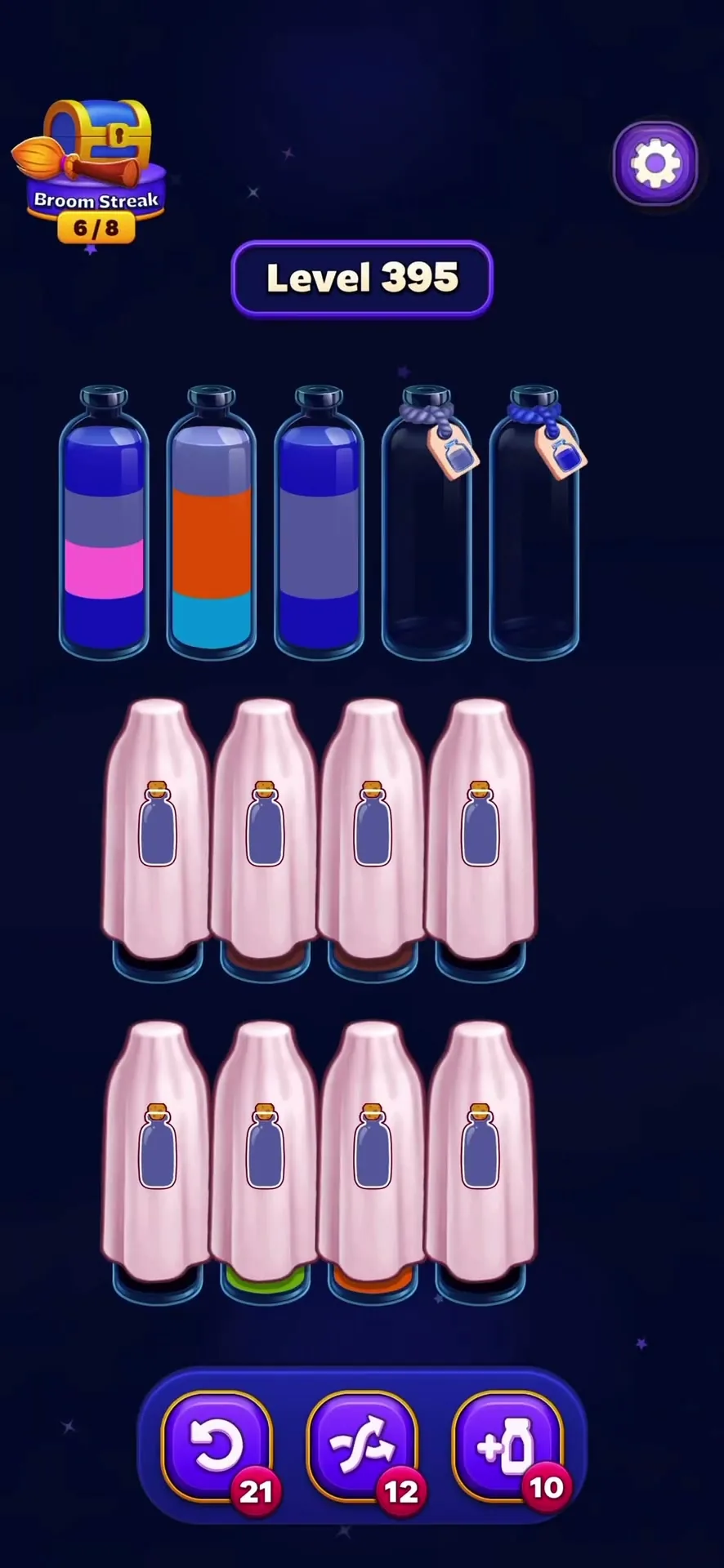 Clear the Top Row