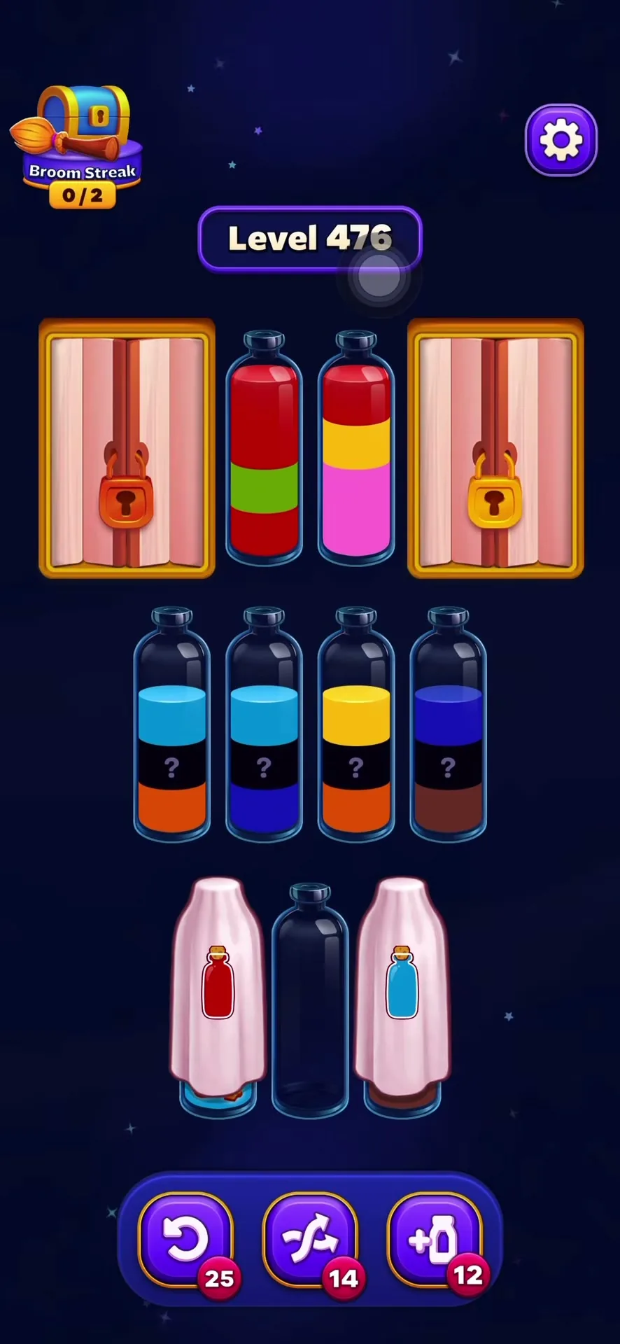 Utilize Bottom Empty Tubes