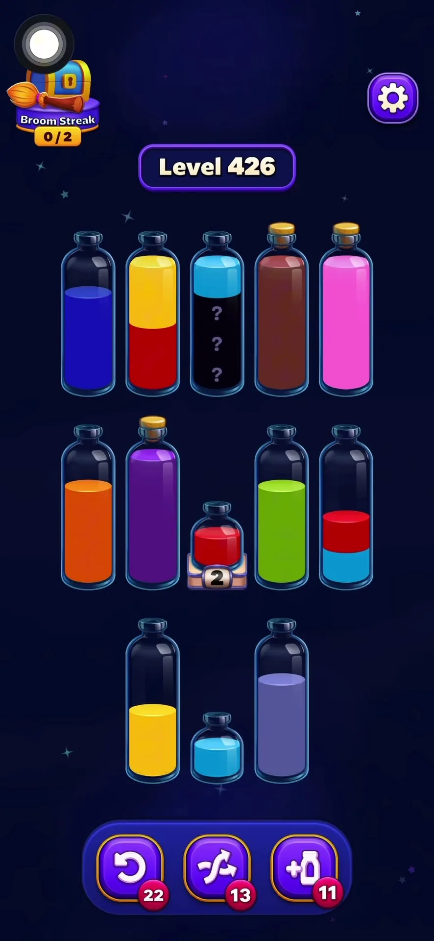 Clear the First Full Tube