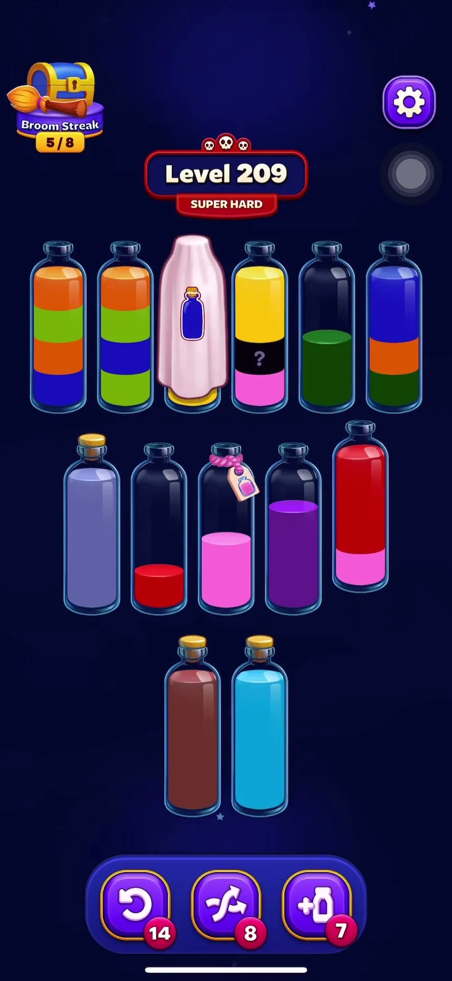 Complete the Red and Blue Tubes