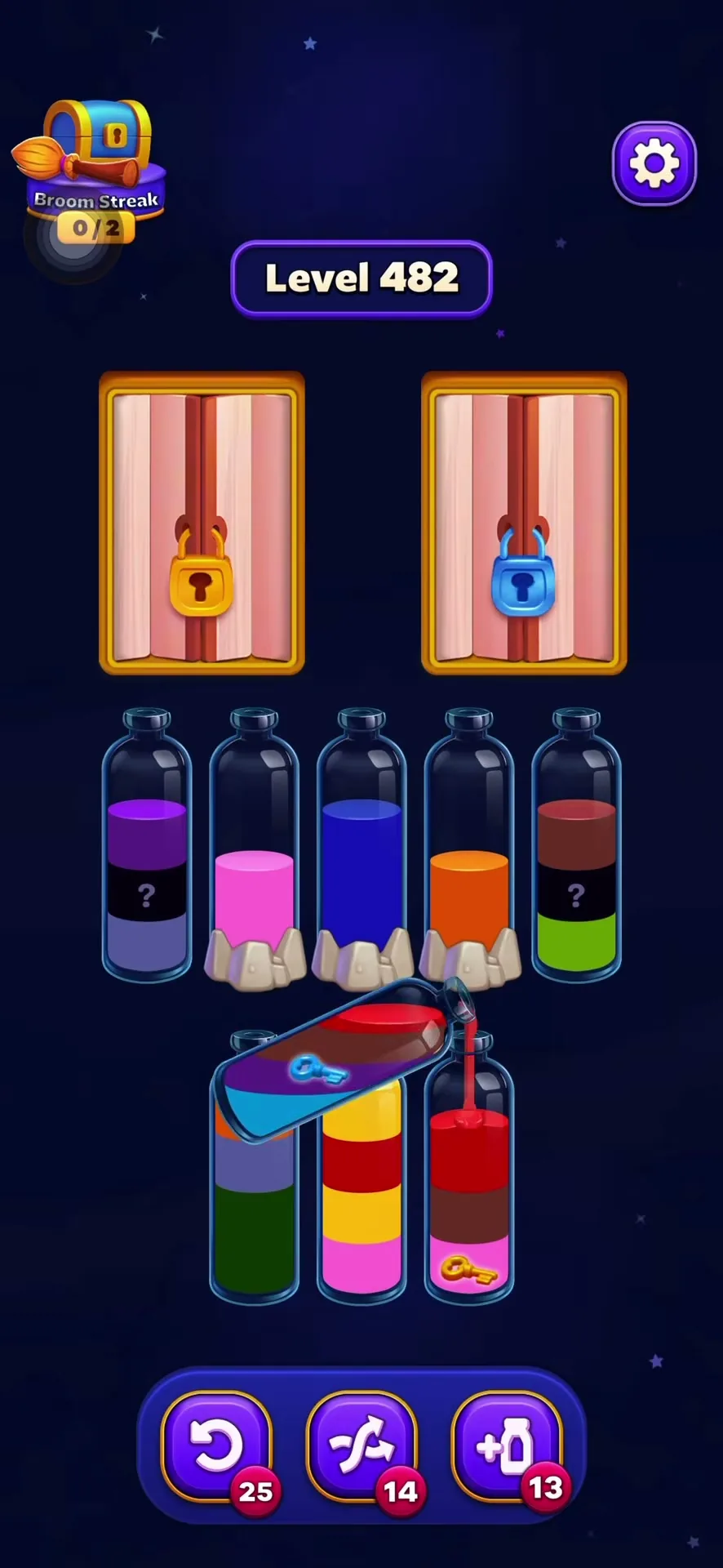 Unlock the Blue Key