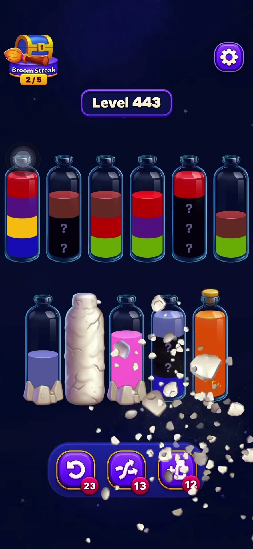 Manage Bottom Hidden Tubes