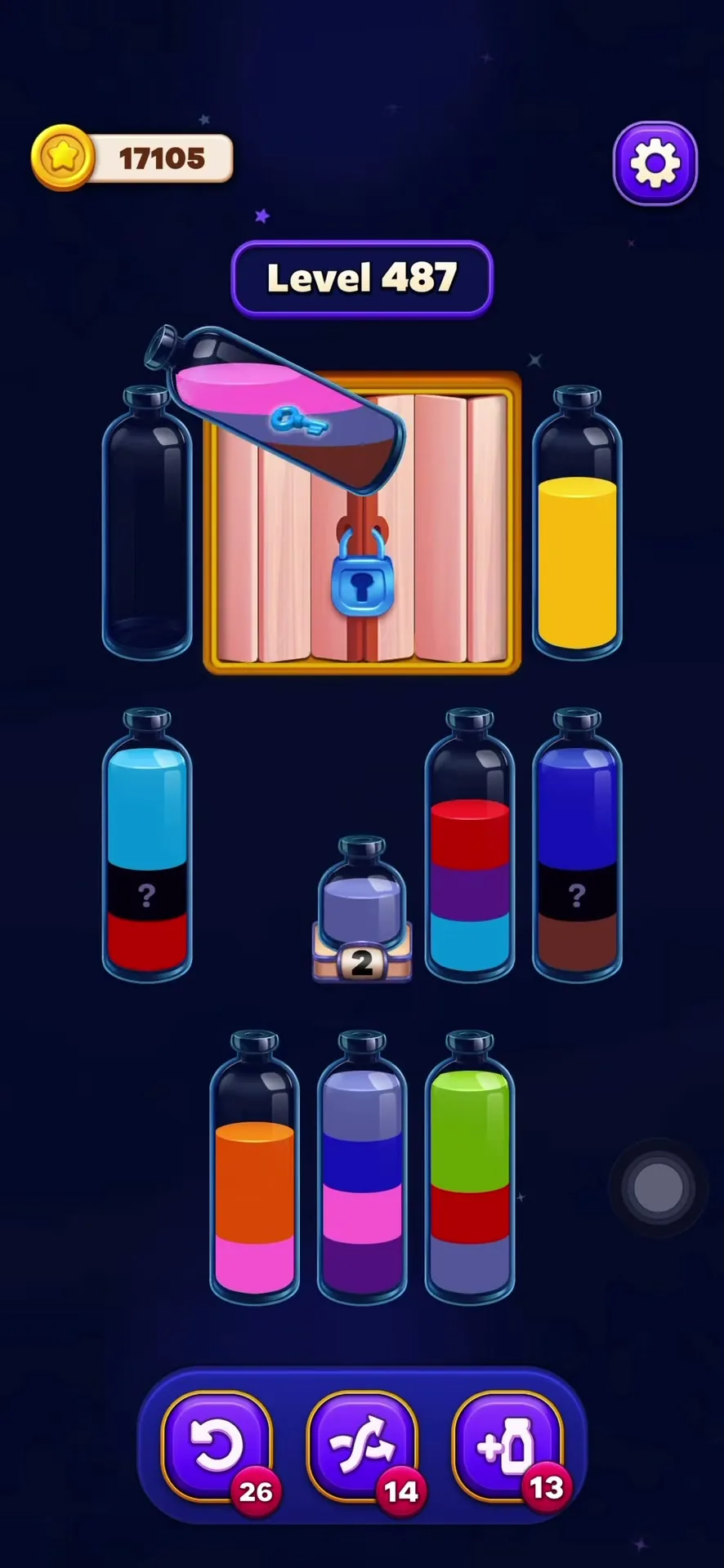 Accessing the Blue Key
