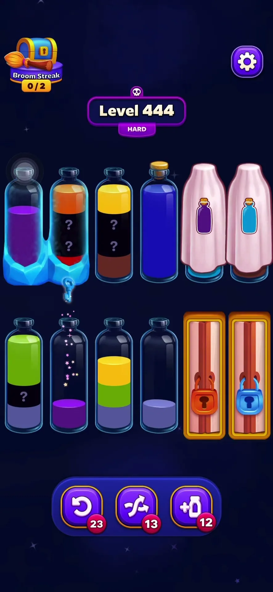 Navigate Hidden Color Tubes