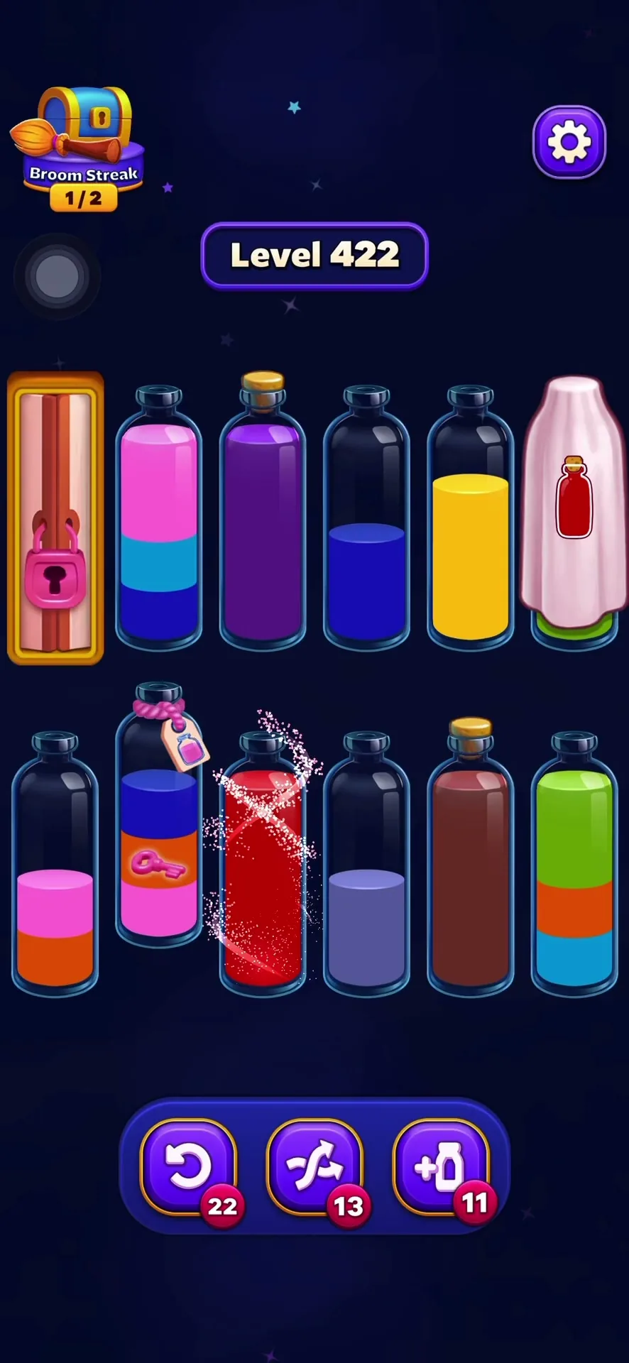 Locked Tube Bottleneck