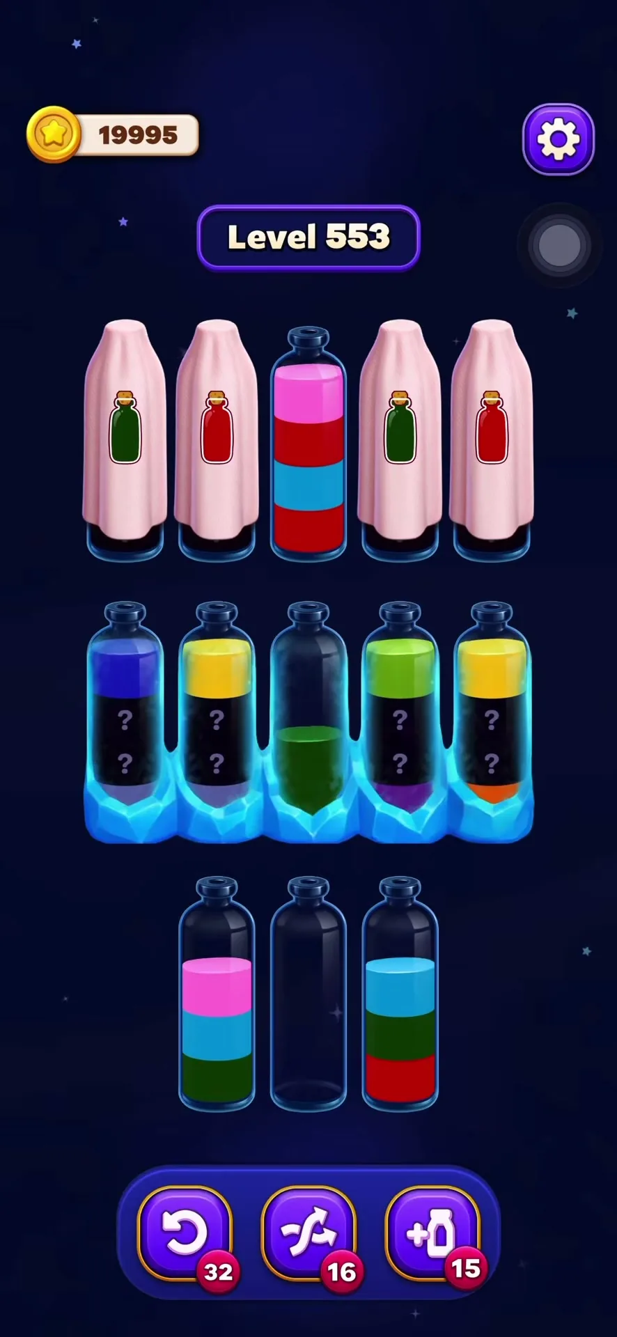 Clear the Top Layers
