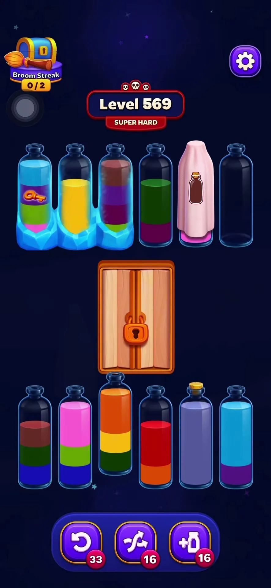 The Locked Tube Bottleneck