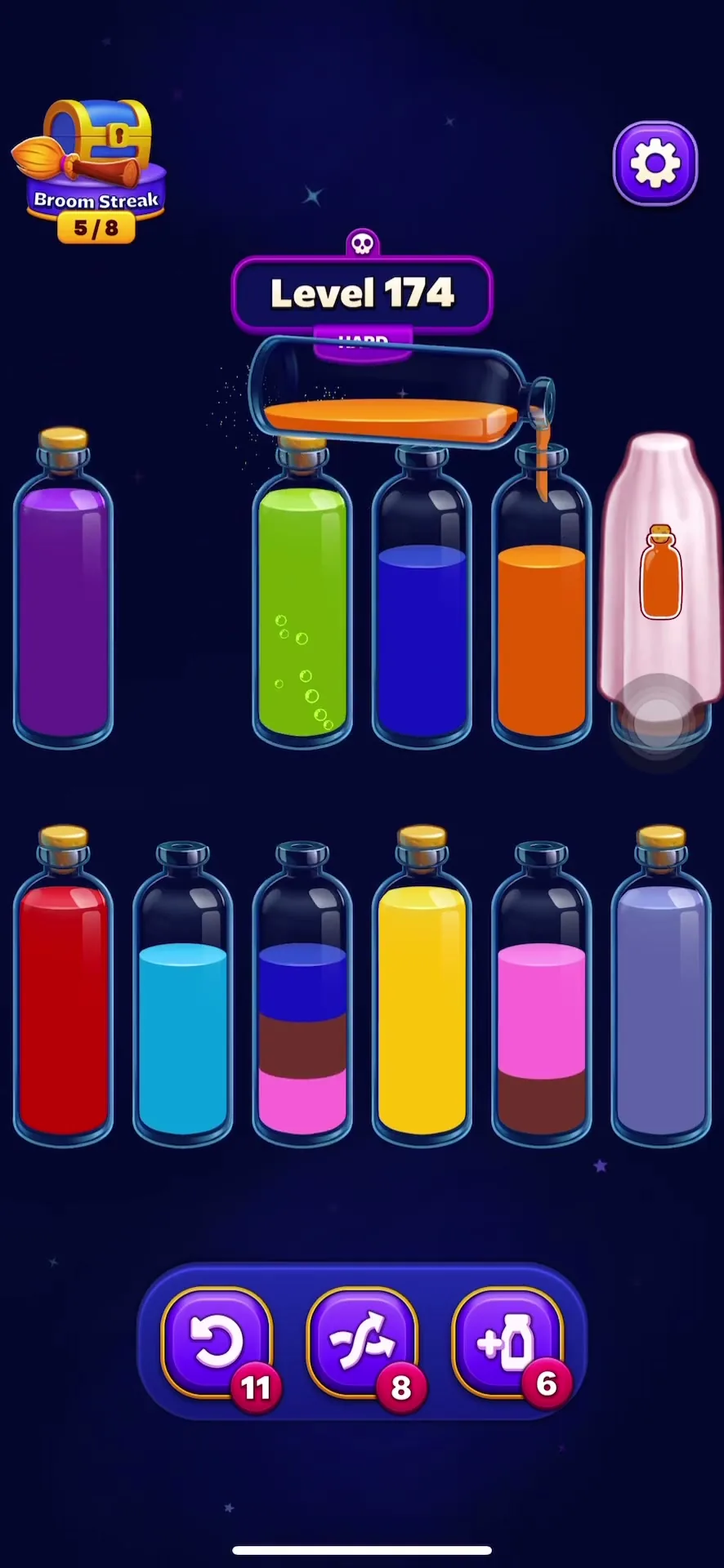 Clear the Green and Blue