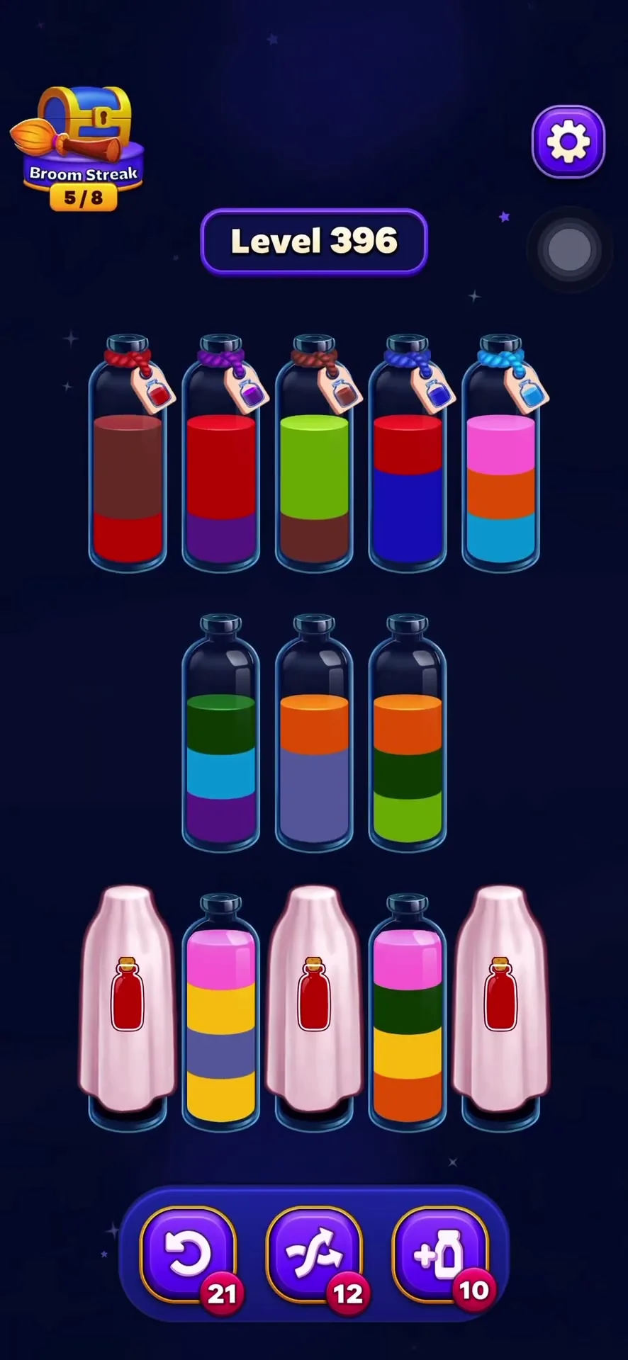 Clear the Top Layer