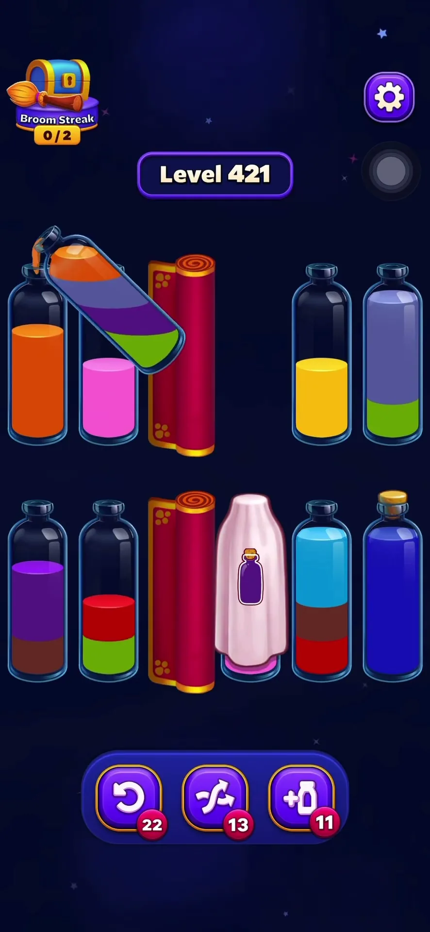 Manage Question Mark Tubes