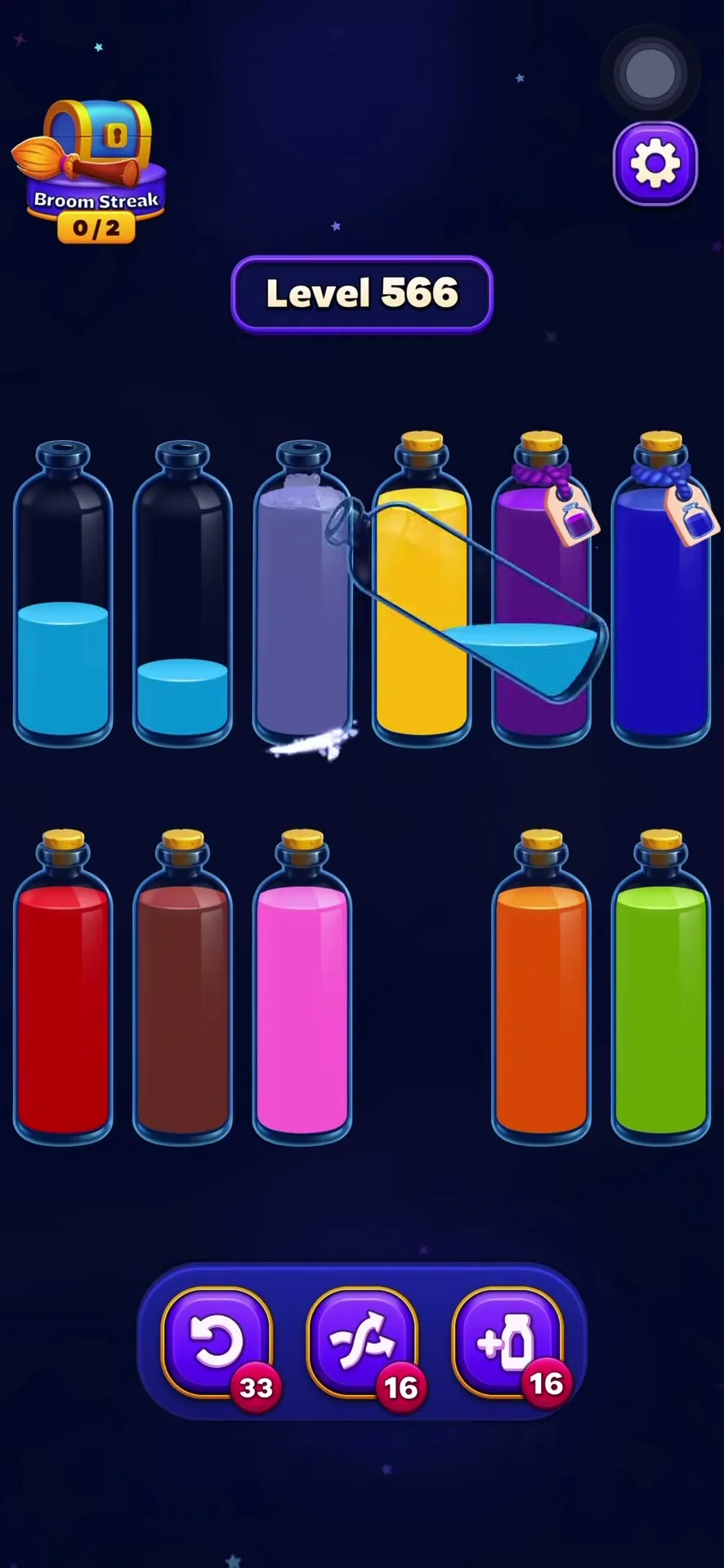 Clear the Light Blue Tube