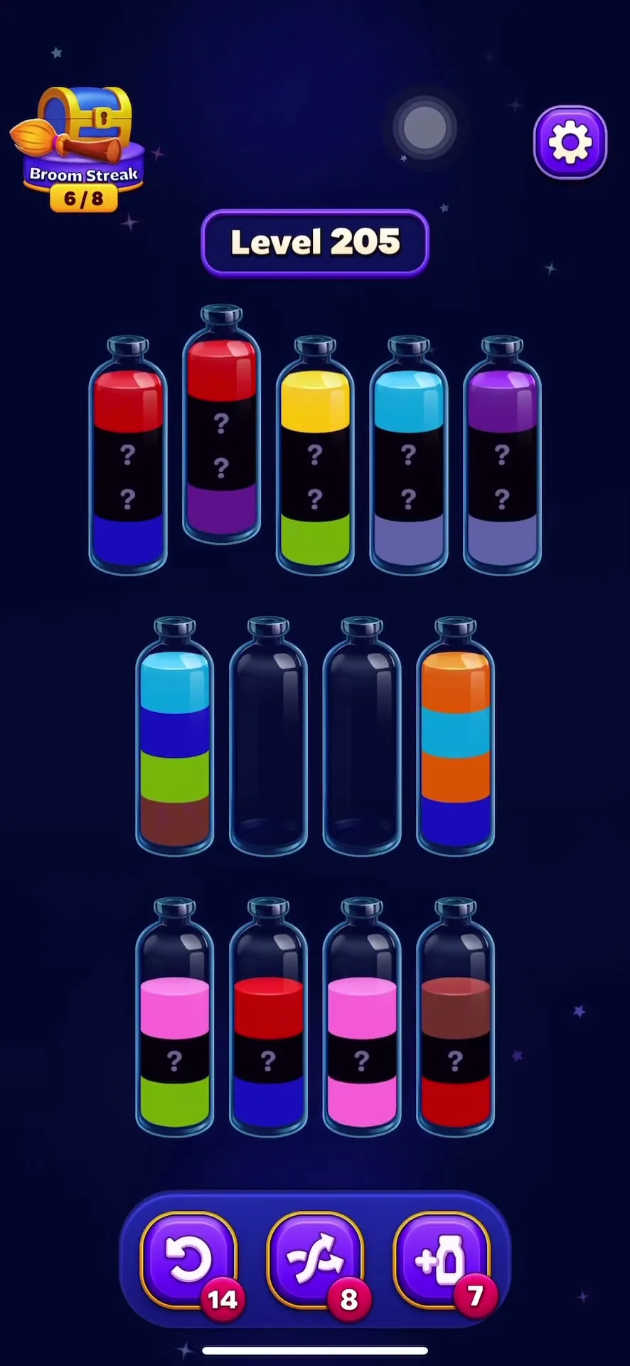 Reveal Hidden Top Layers