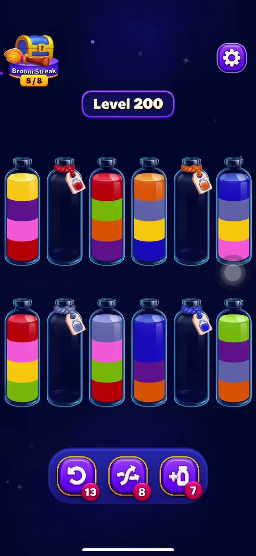Clear the Rightmost Tubes
