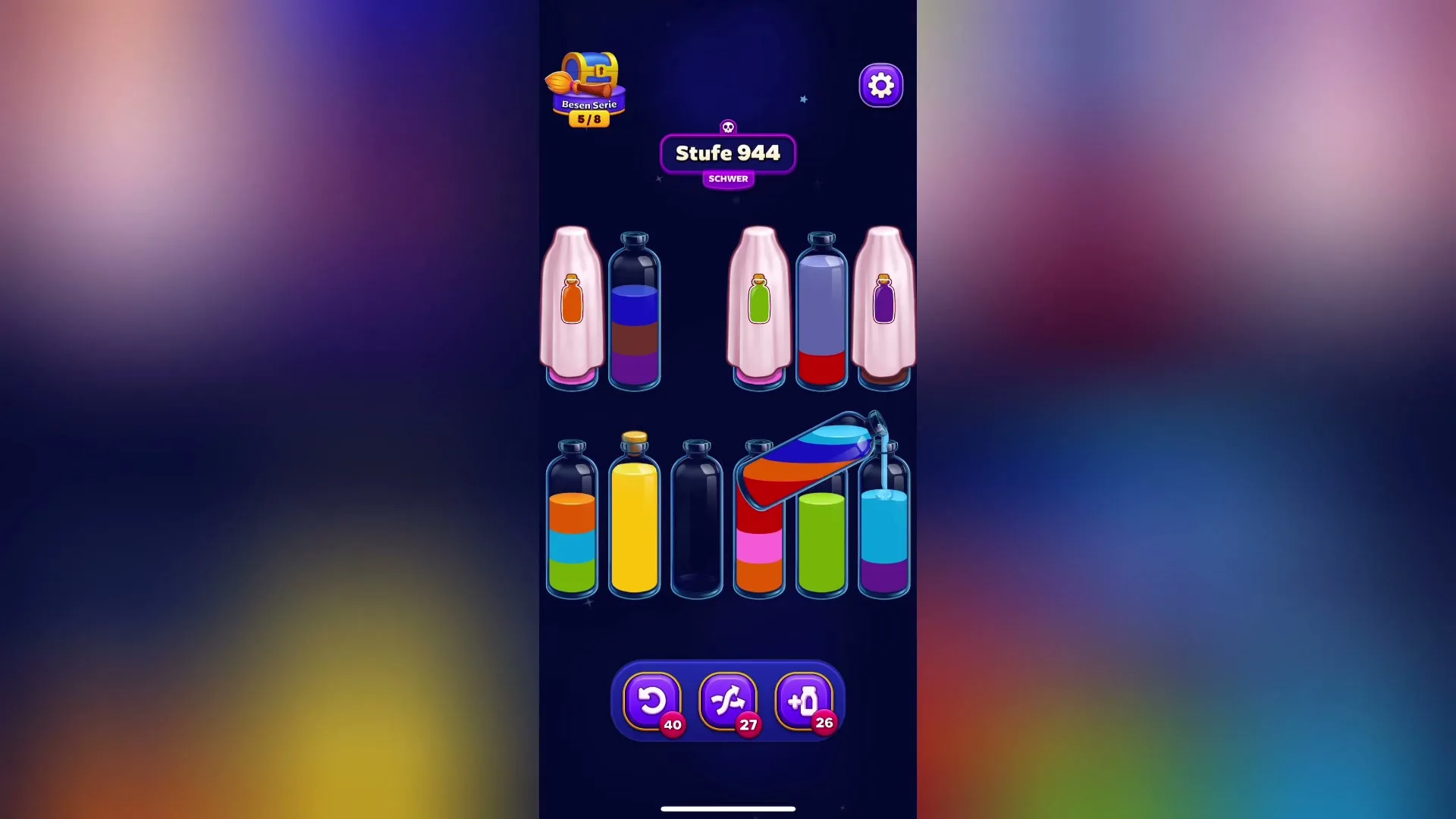 Manage the Multi-Color Tubes