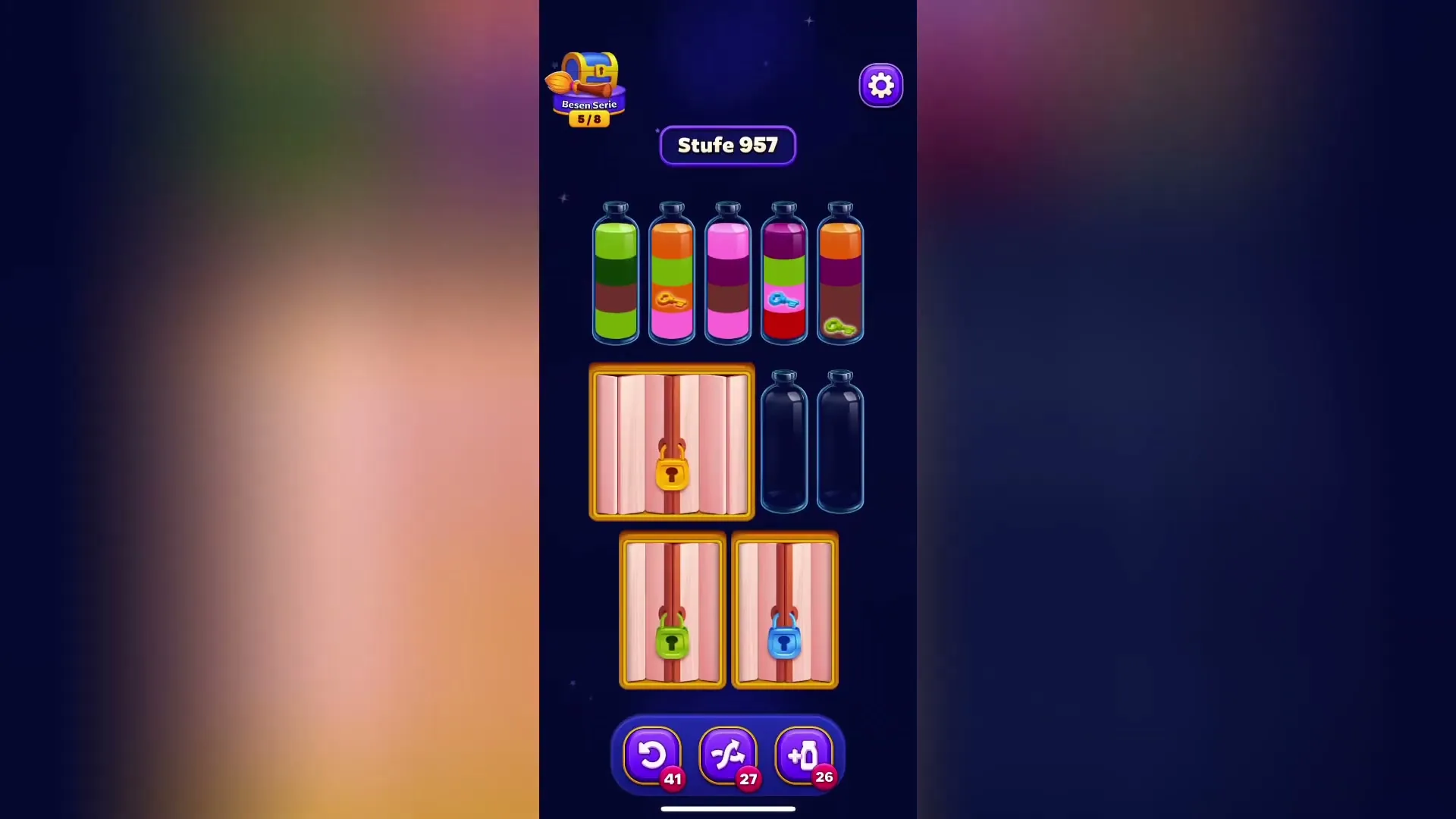 Clear Top Layers for Keys