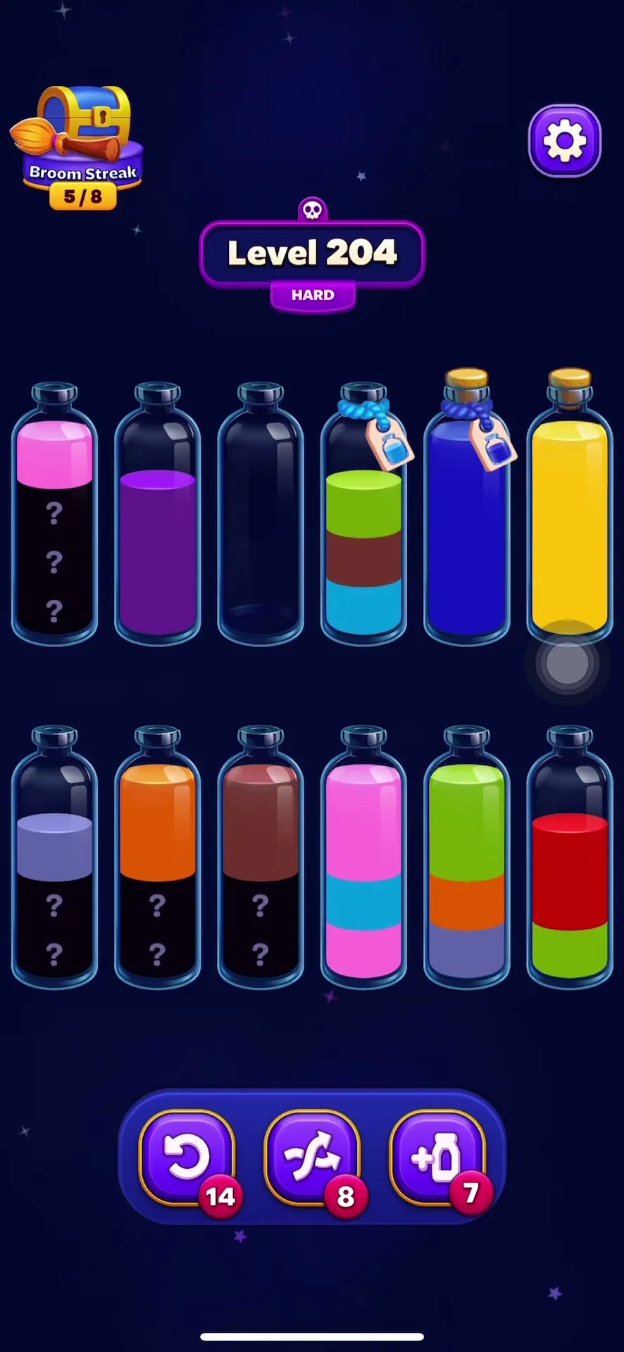 Avoid Clogging Empty Tubes