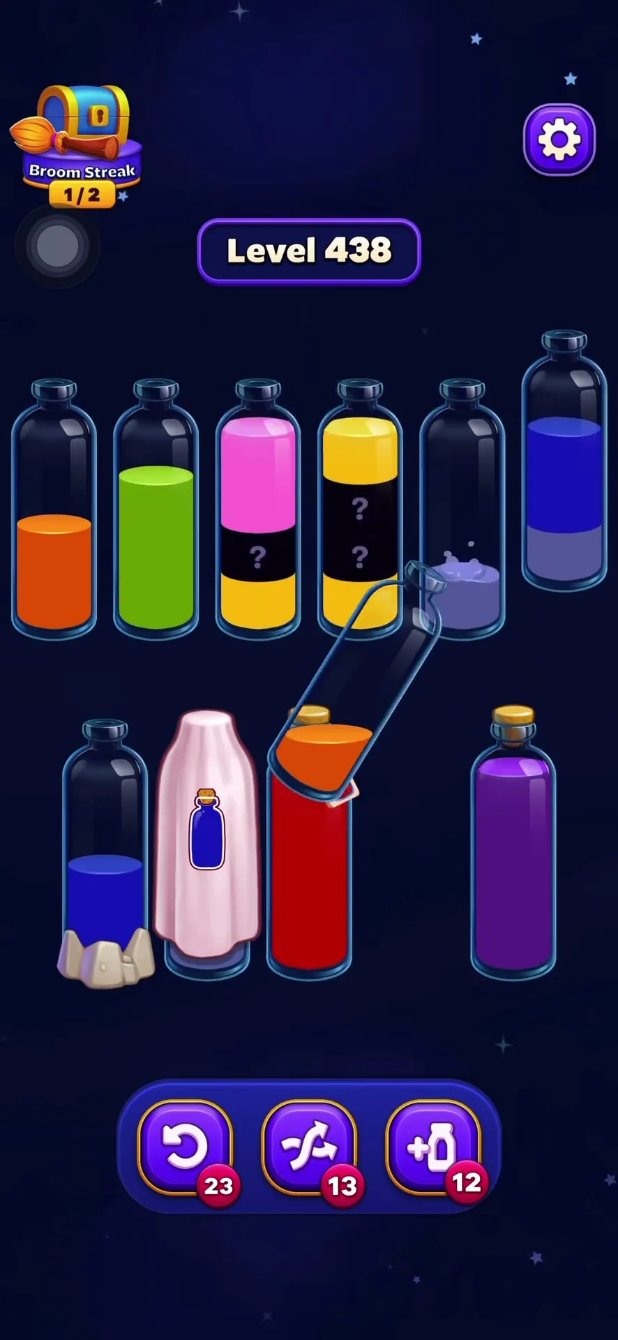 Emptying the Strategic Tube