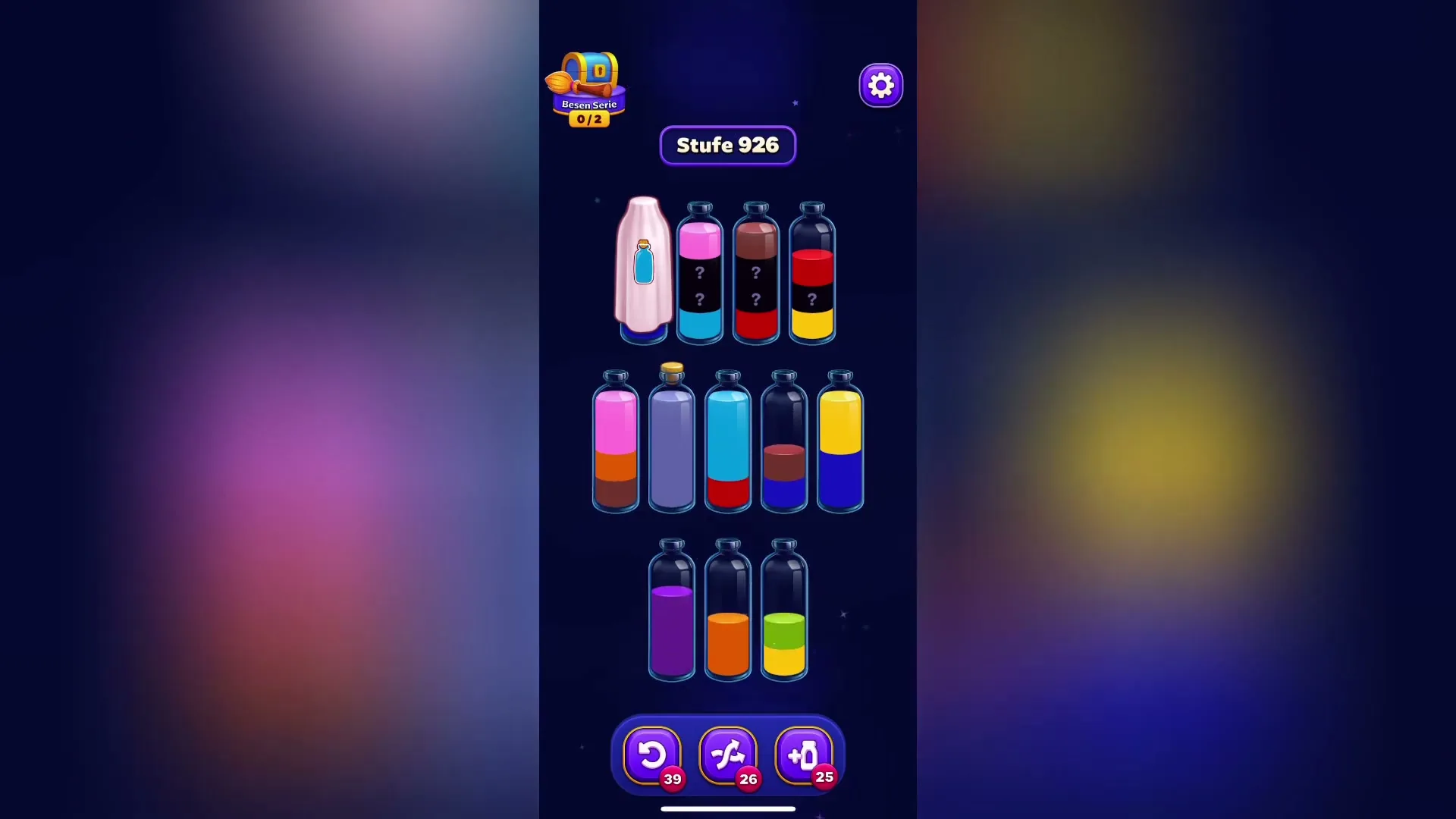 Manage Space for Hidden Colors
