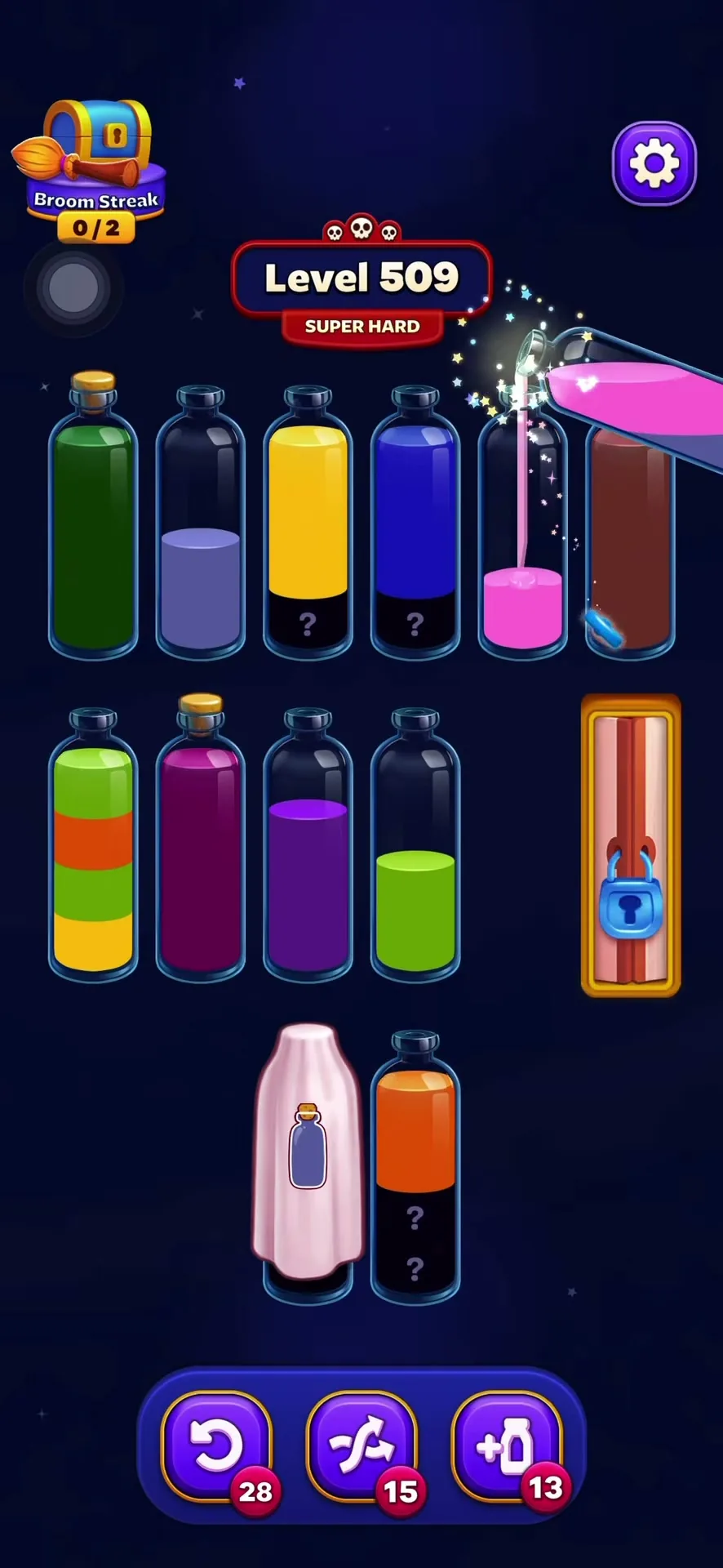 Create a Permanent Empty Slot