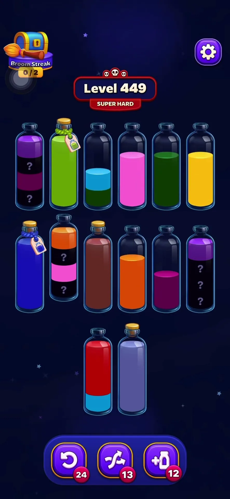 Creating the First Permanent Empty Tube