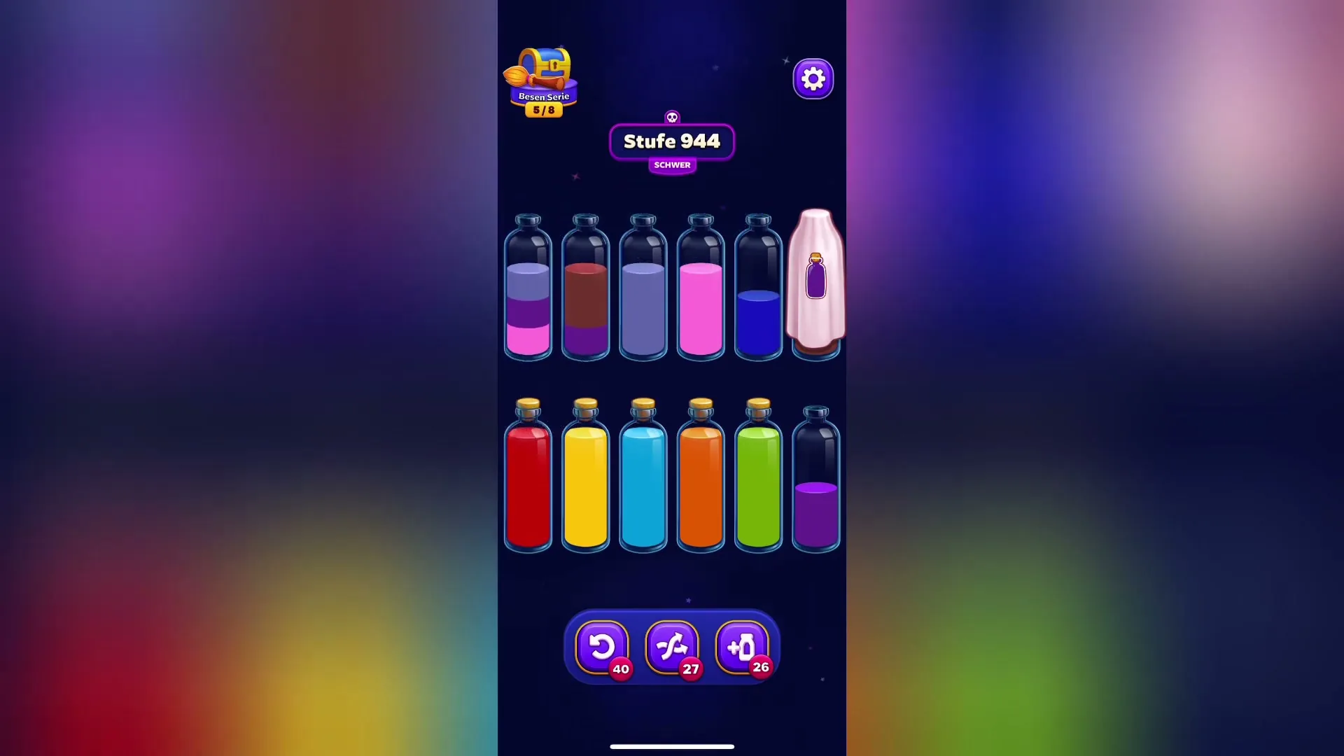Complete the Light Blue Tube
