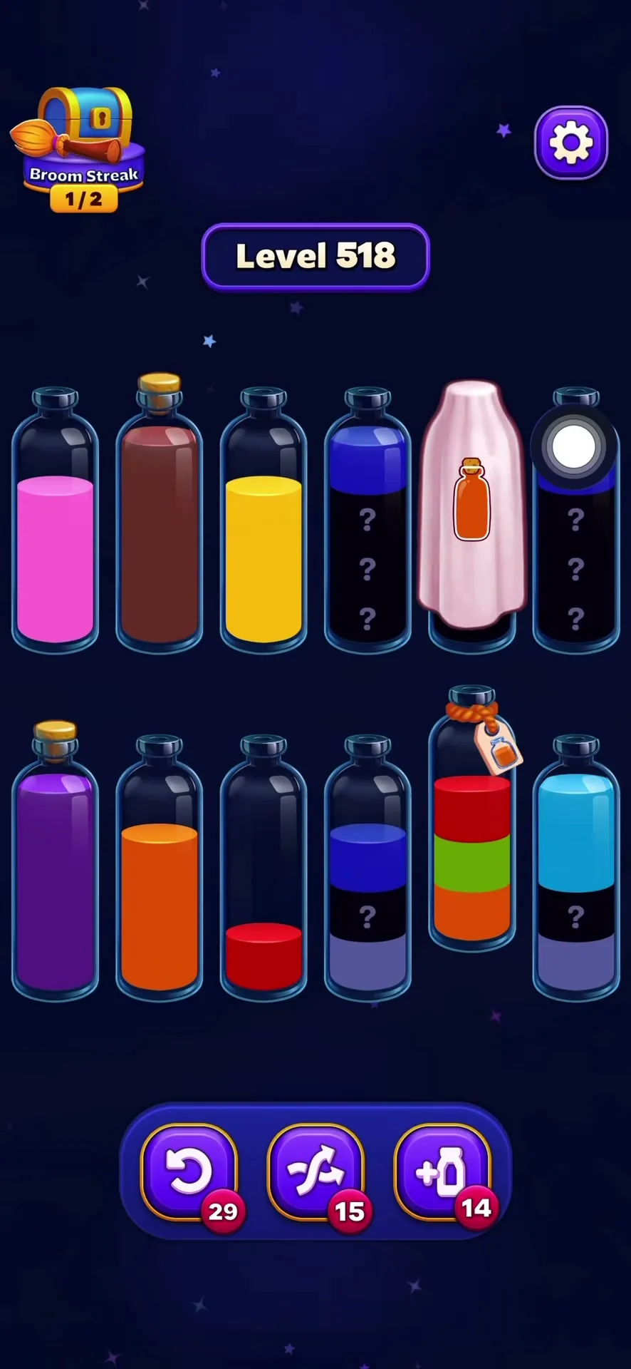 Consolidate the Tagged Tube Colors