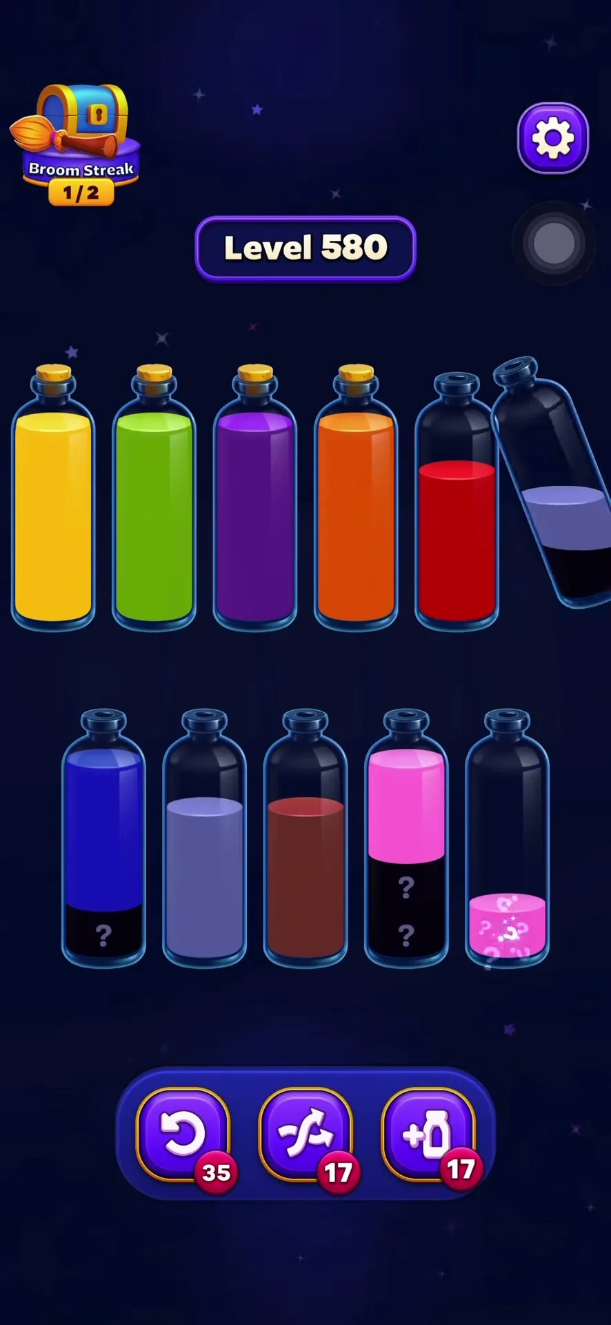 Clearing the Pink and Red