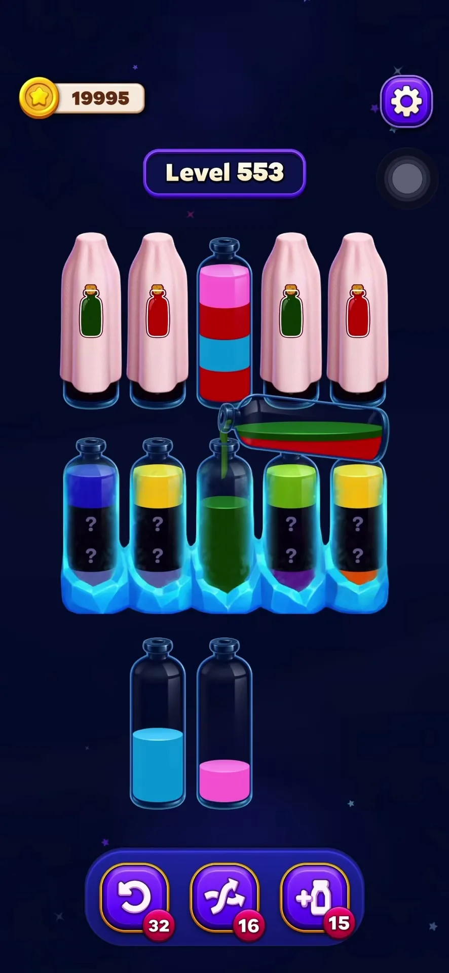 The Hidden Middle Row